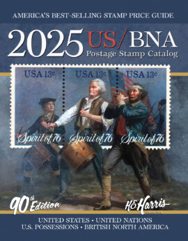 United States Postage Stamp Catalog: United States/British North America (Canada) Potage Stamp Catalog 2025