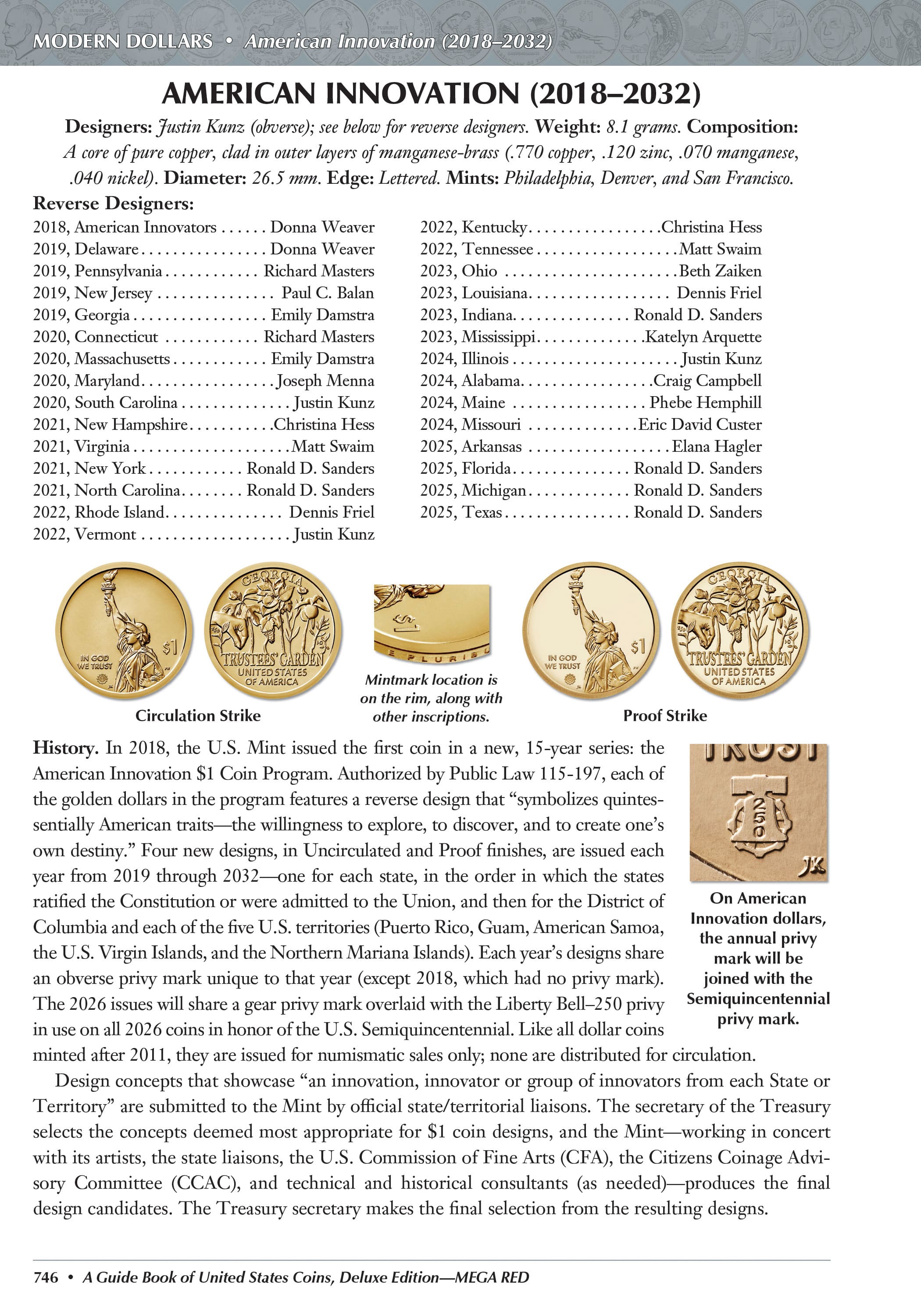 Mega Red: A Guide Book of United States Coins, Deluxe Edition