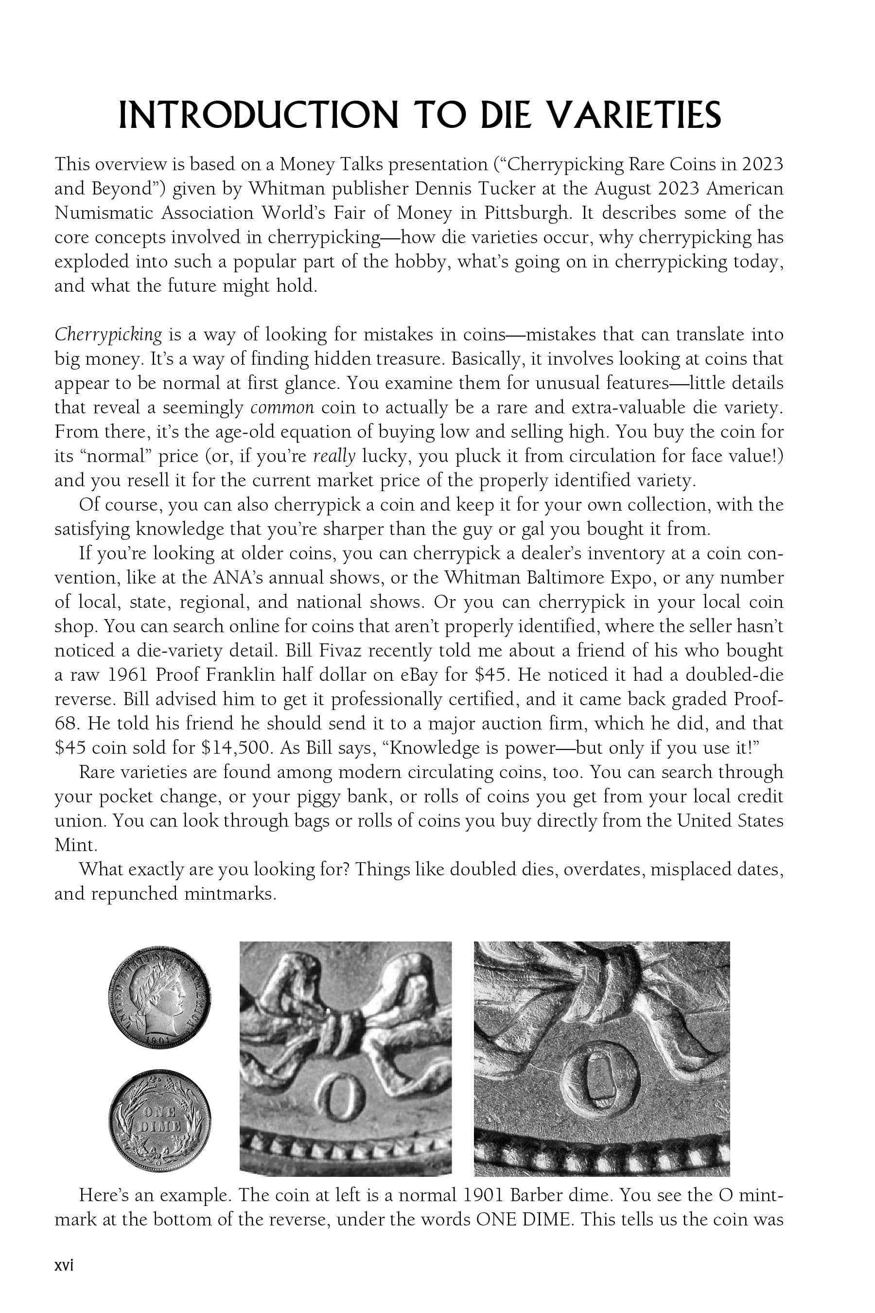 Cherrypickers’ Guide to Rare Die Varieties of United States Coins, Volume 3 – Half Dollars through Bullion