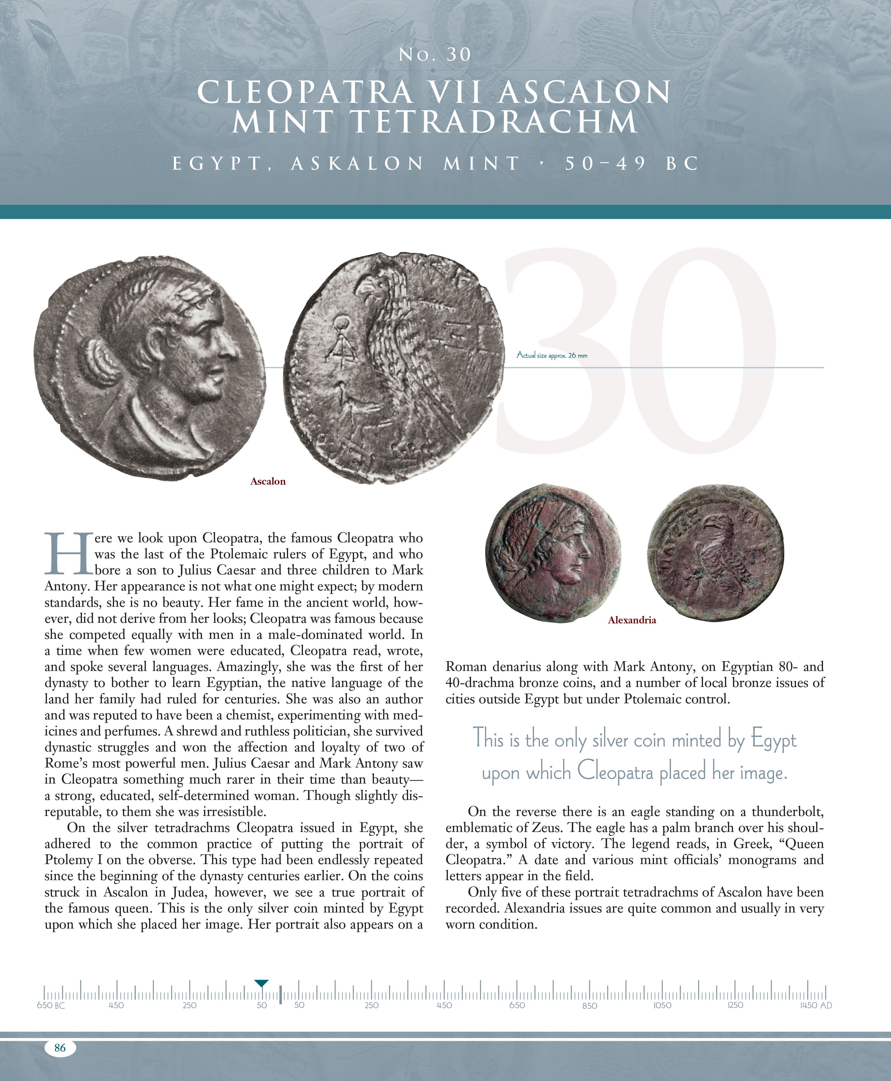 100 Greatest Series: 100 Greatest Ancient Coins