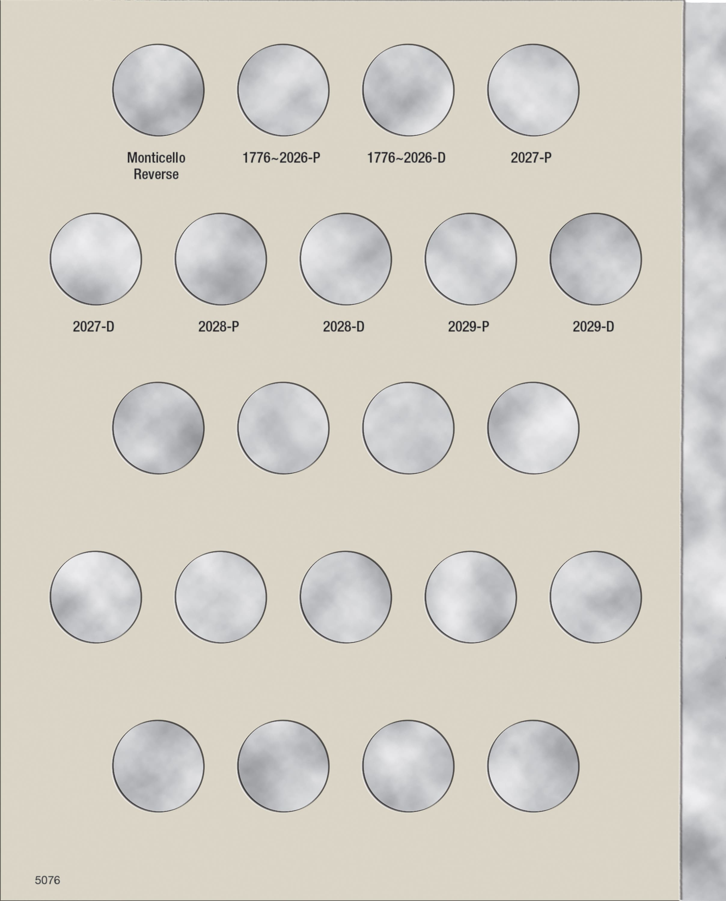 H.E. Harris® Coin Folder – Jefferson Nickels Collection #4: Starting 2026