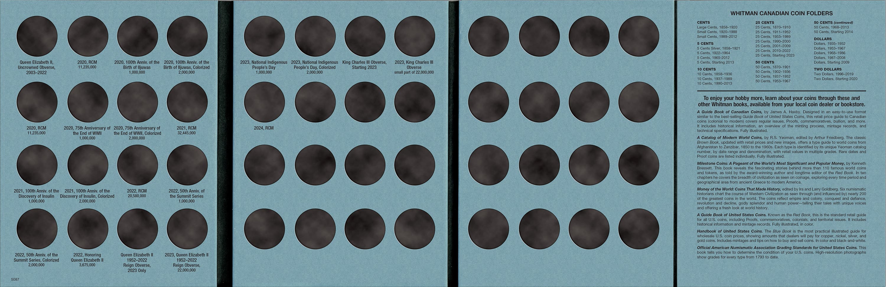 Official Whitman® Coin Folder – Canada Two-Dollars (Toonies) Collection #2: Starting 2020