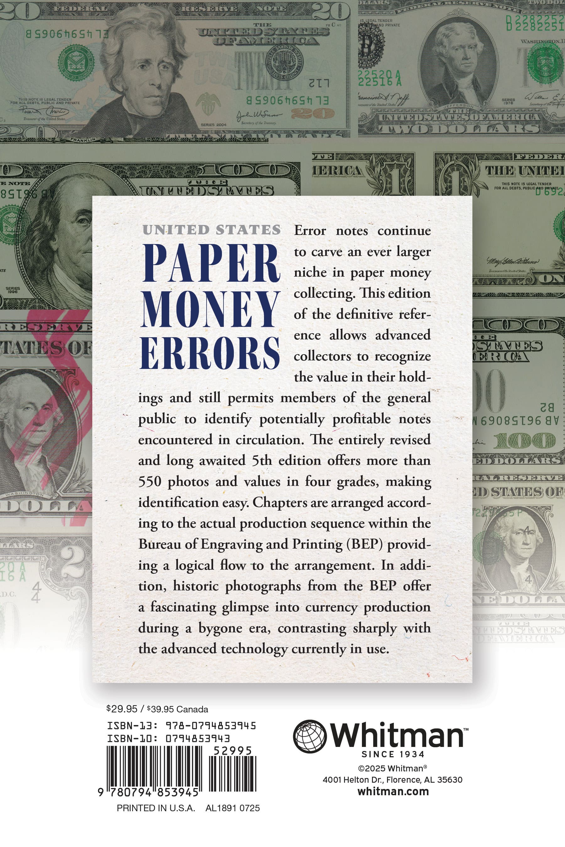 Professional Series: United States Paper Money Errors