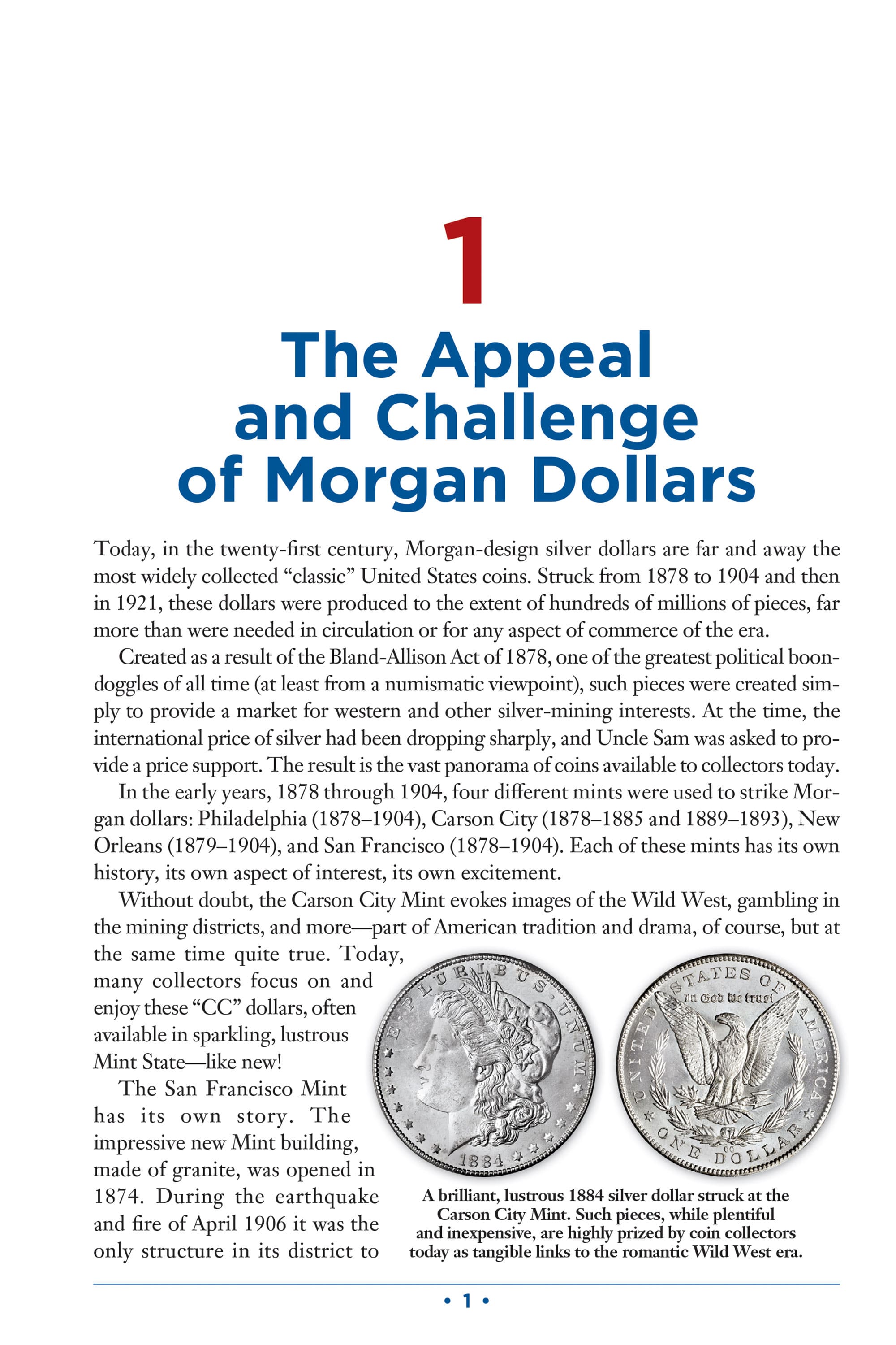 Red Book Series #1: Morgan Silver Dollars – History, Values, Collecting