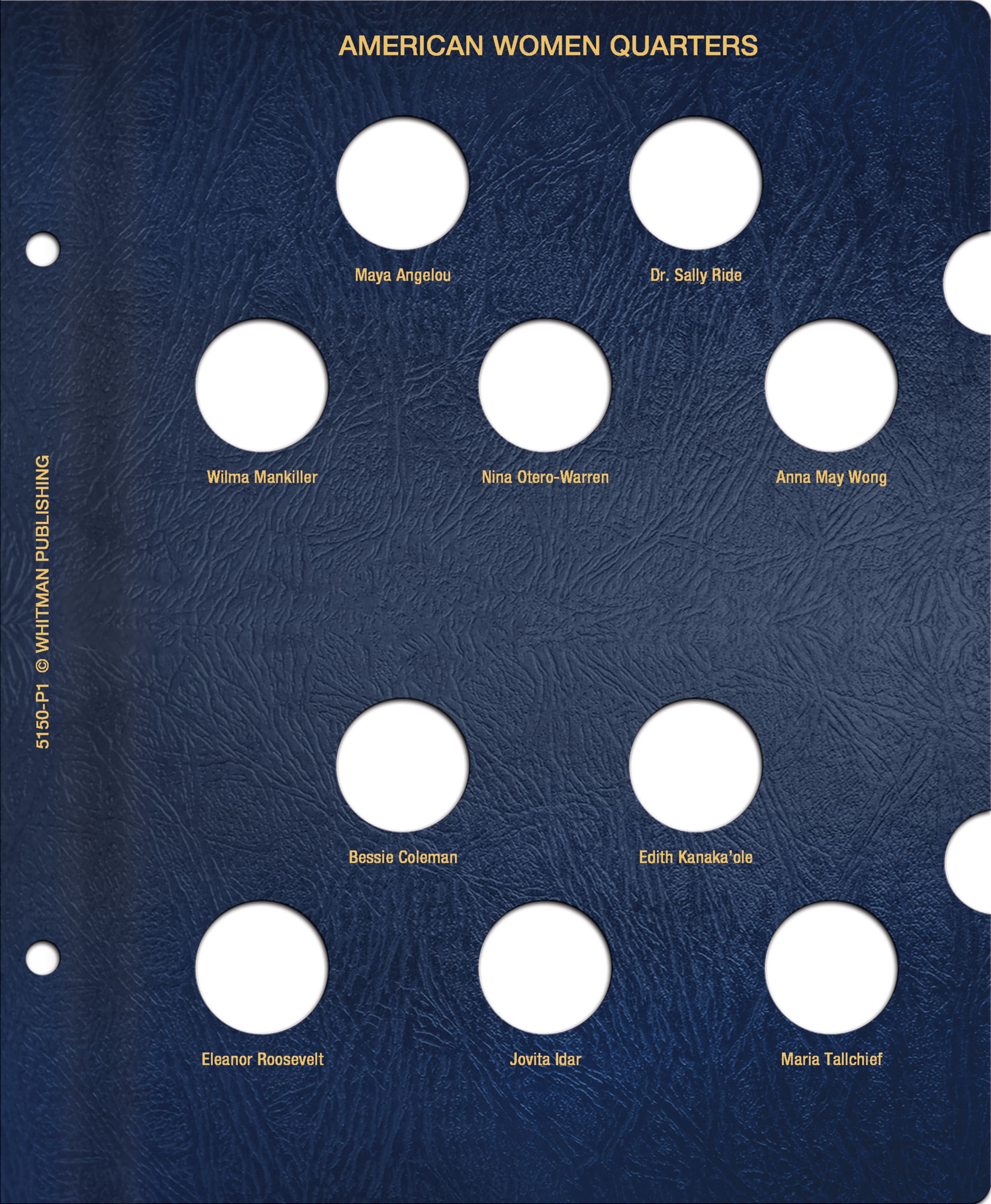 Whitman Classic® Coin Album – American Women Quarters: 2022-2025 (Single Mint)