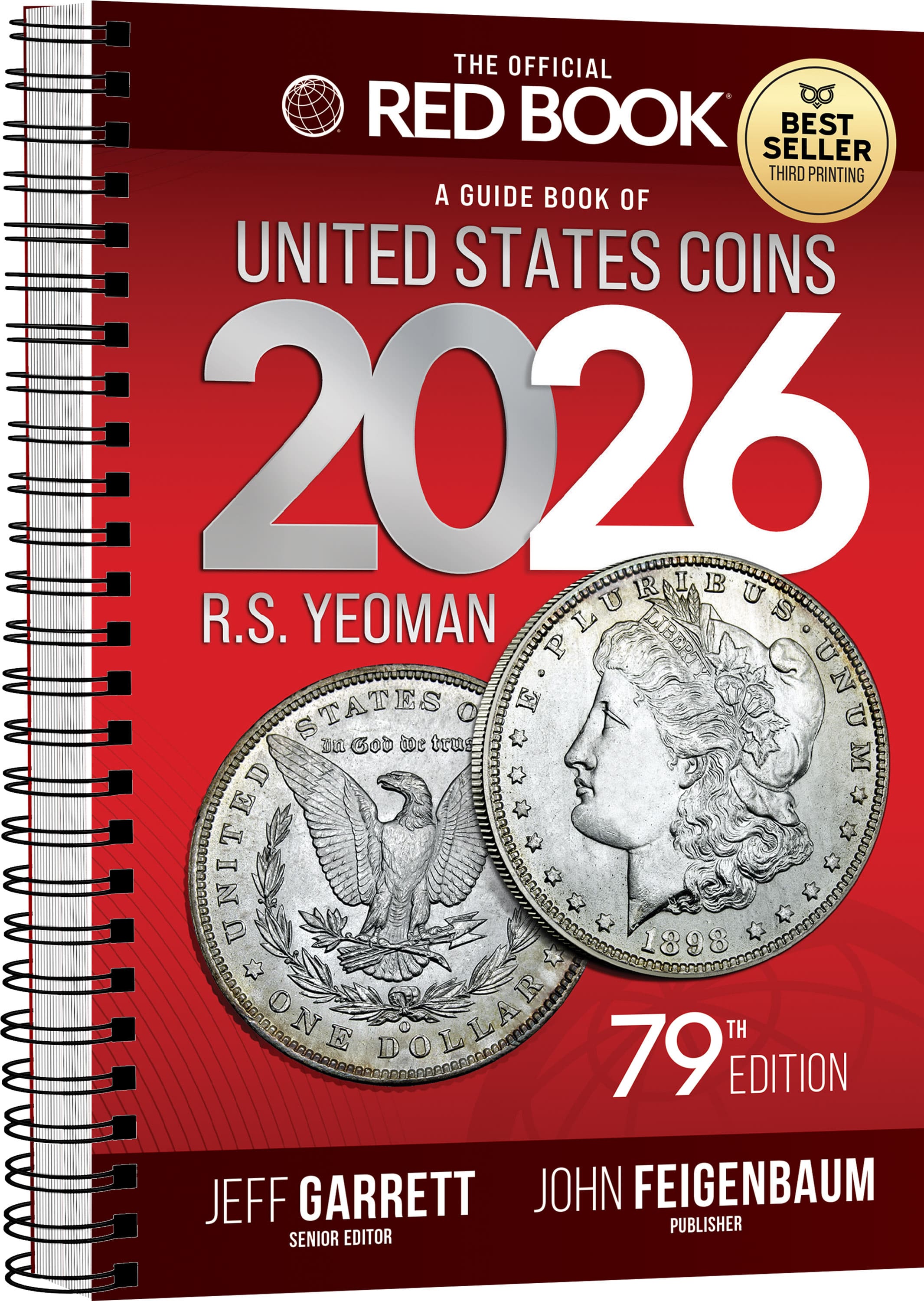 The Official Red Book®: A Guide Book of United States Coins, 2026