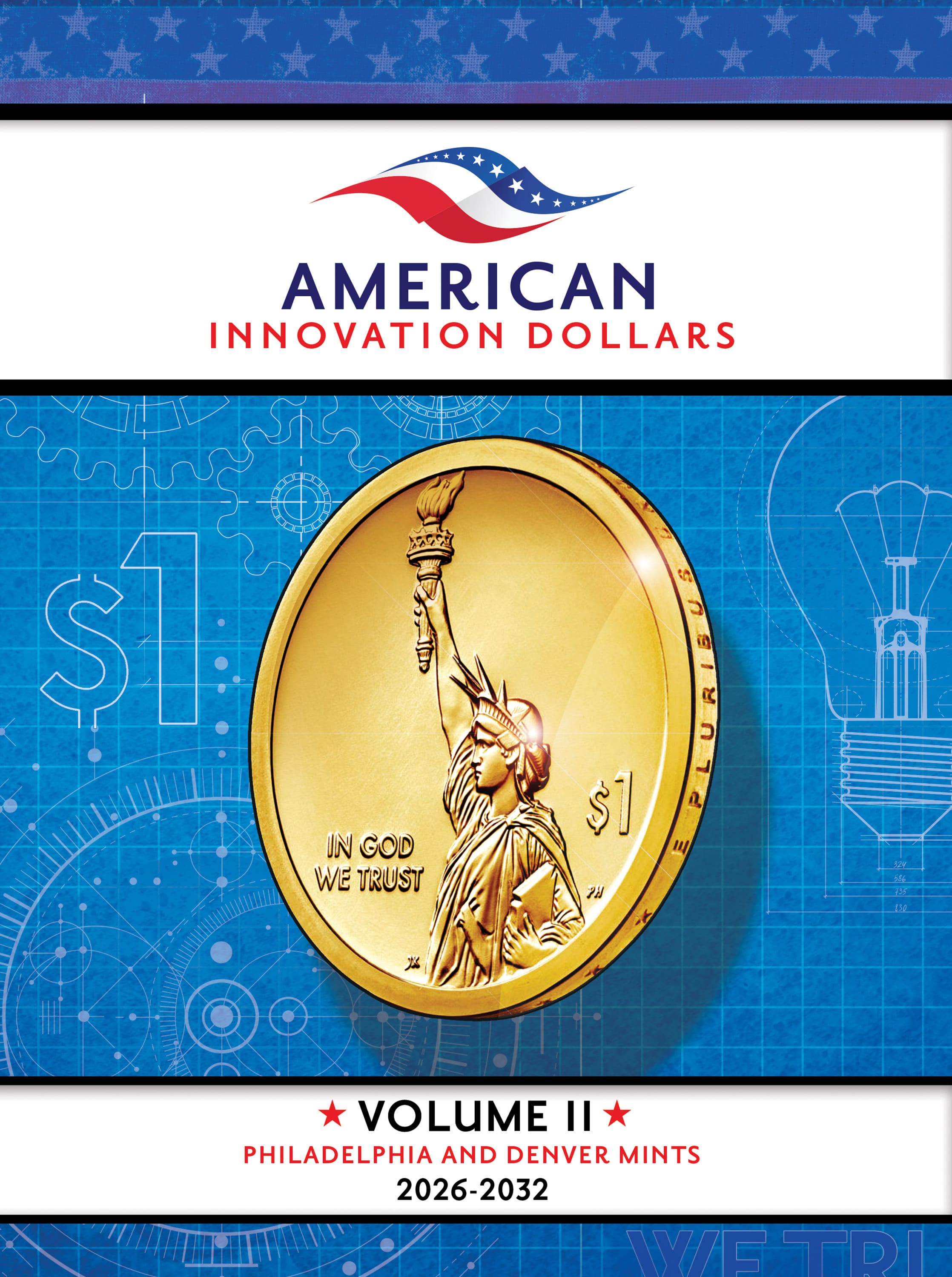 Official Whitman® Deluxe Coin Folder – American Innovation Dollars Volume #2: 2026-2032