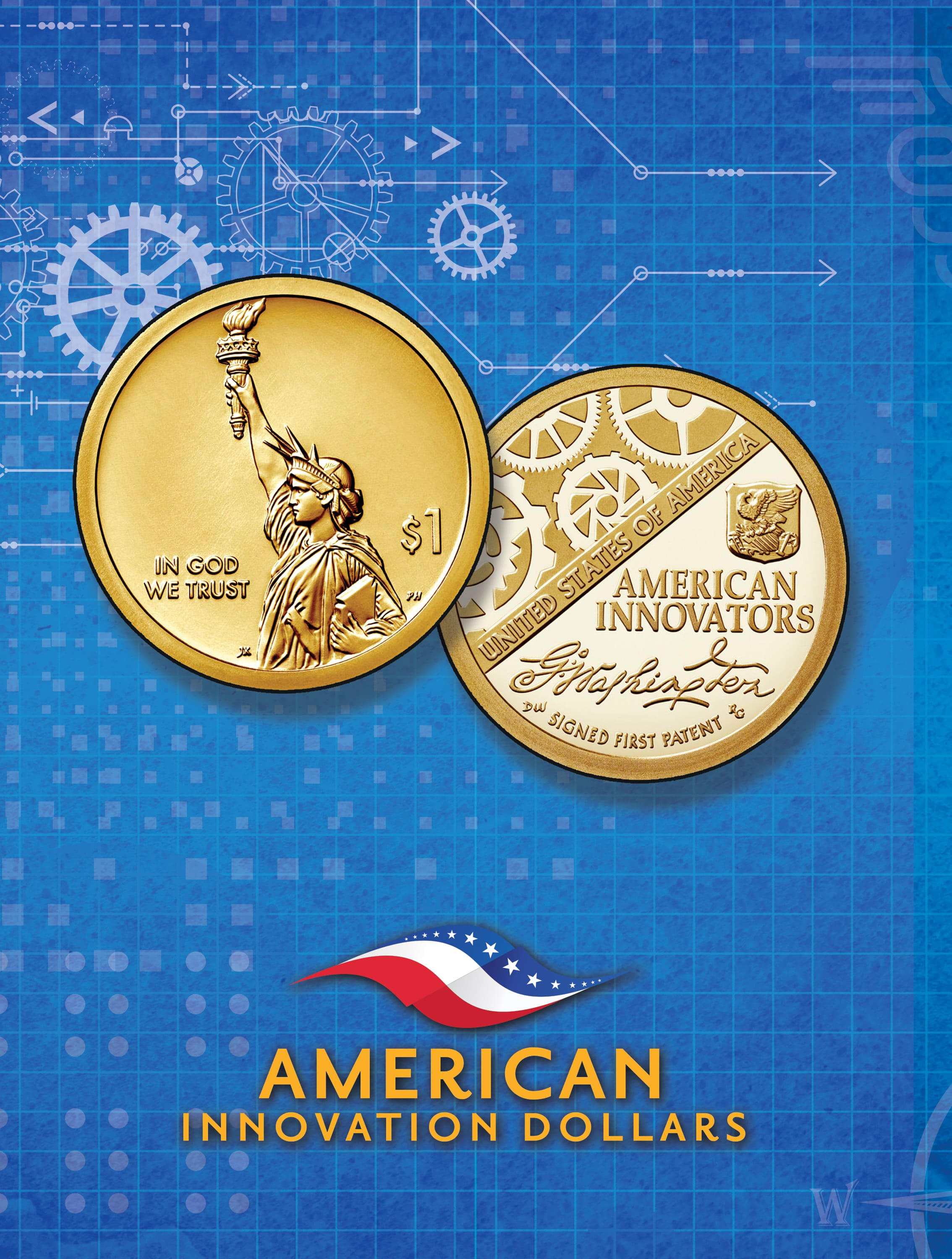 Official Whitman® Deluxe Coin Folder – American Innovation Dollars Volume #2: 2026-2032