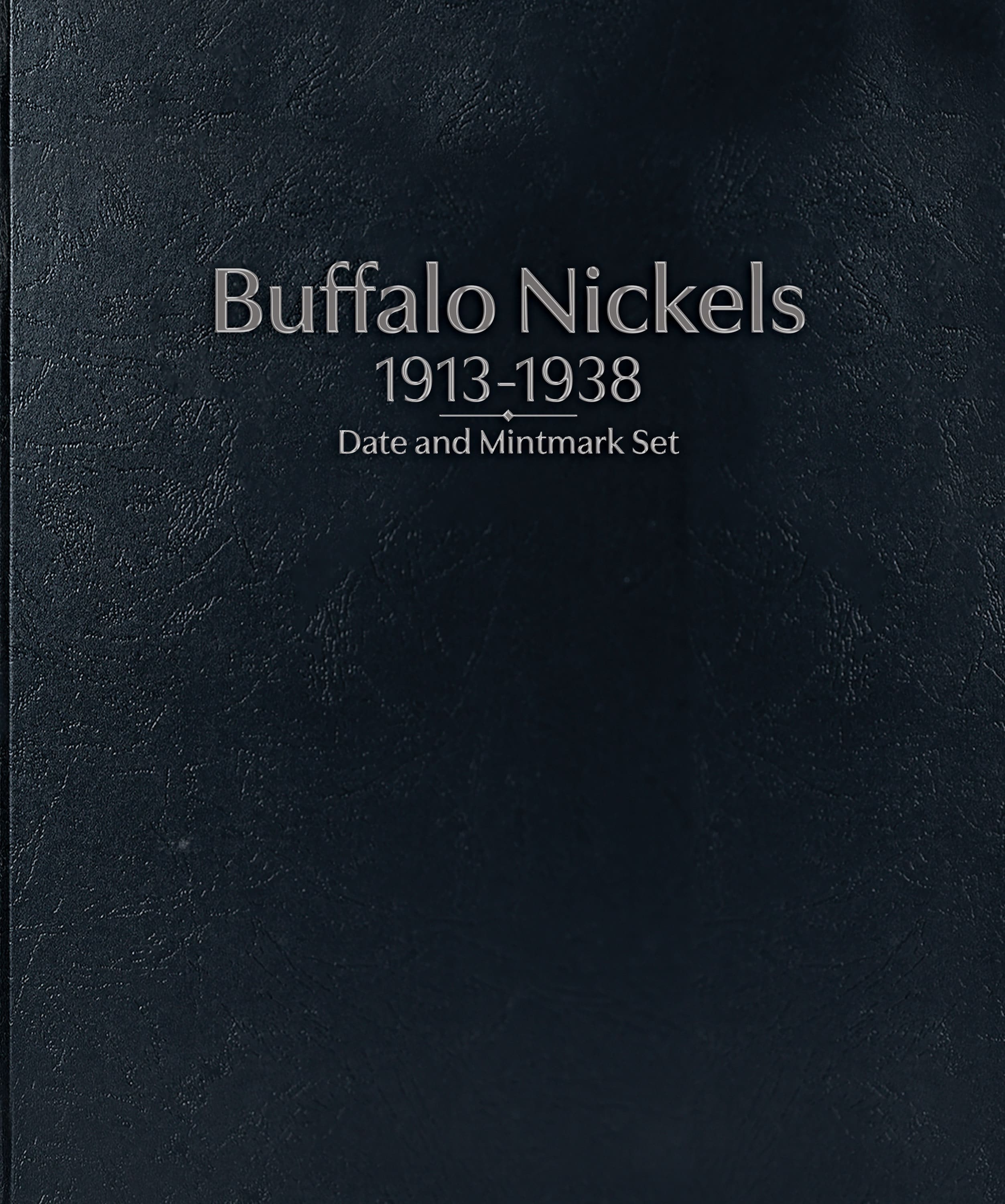 Whitman Prestige Coin Album – Buffalo Nickels: 1913-1938 Date & Mintmark Set