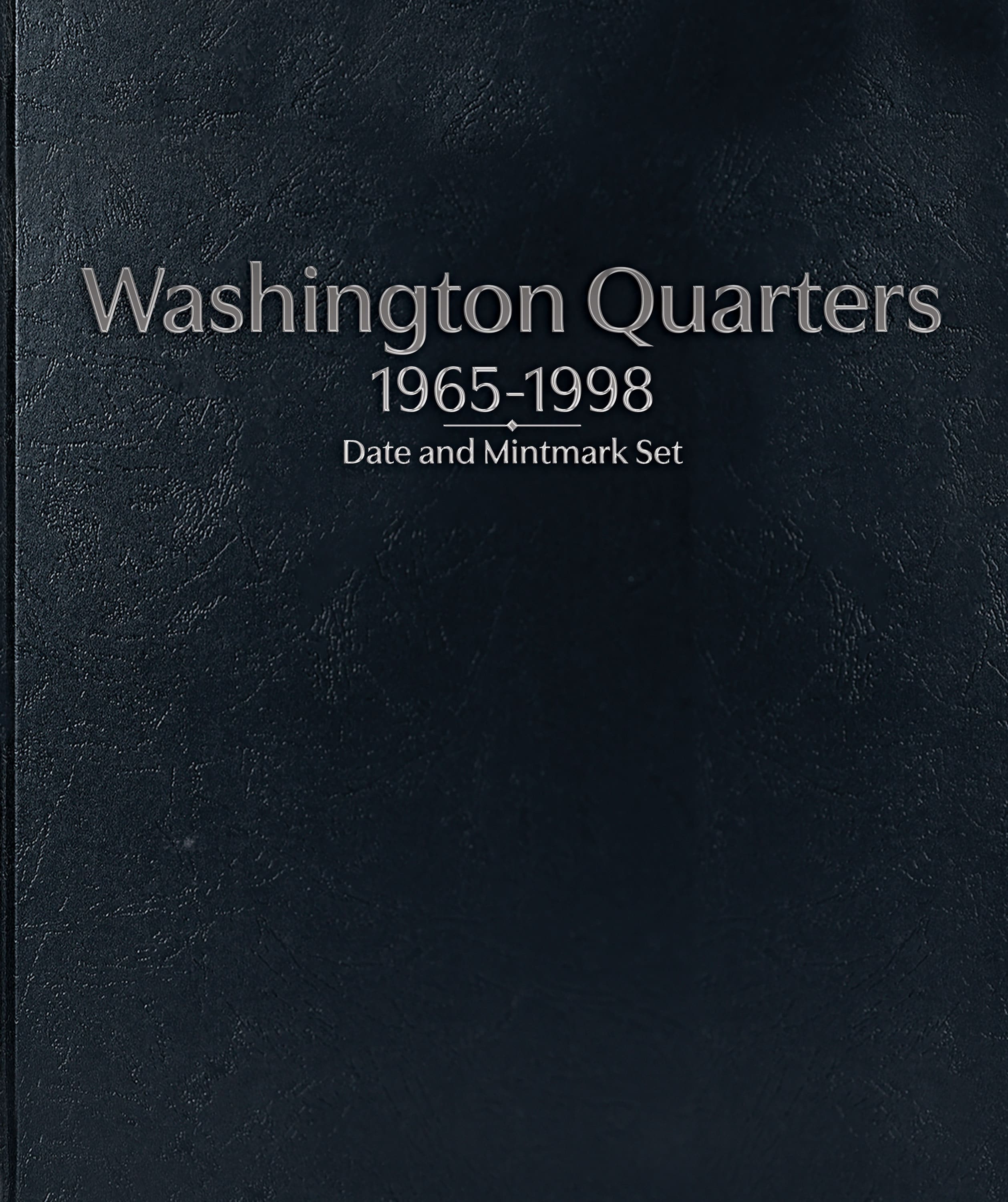 Whitman Prestige Coin Album – Washington Quarters: 1965-1998 Date & Mintmark Set