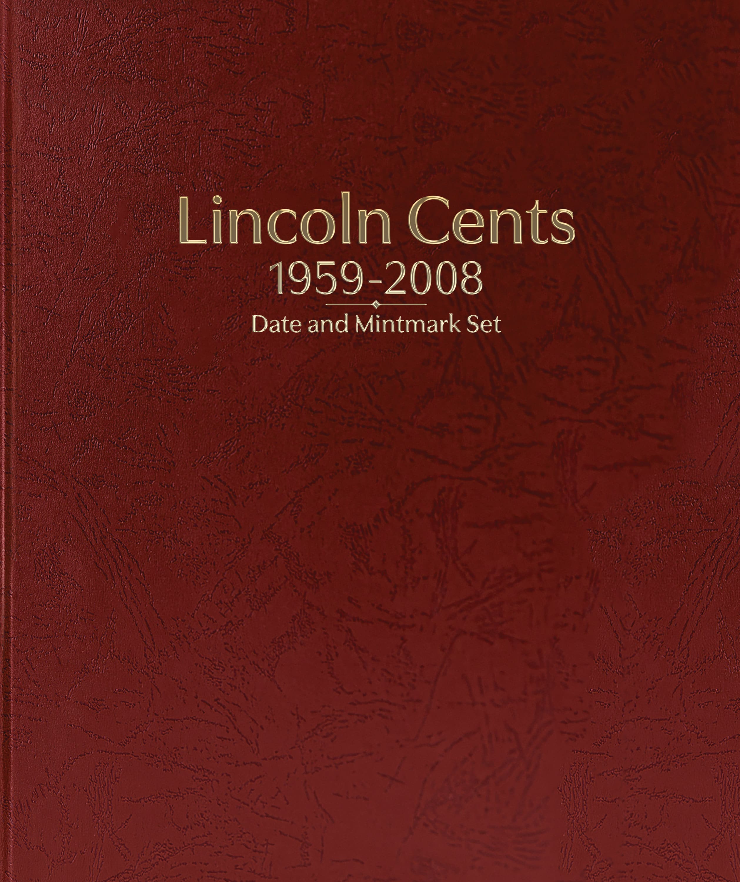 Whitman Prestige™ Coin Album – Lincoln Cents: 1959-2008 Date & Mintmark Set
