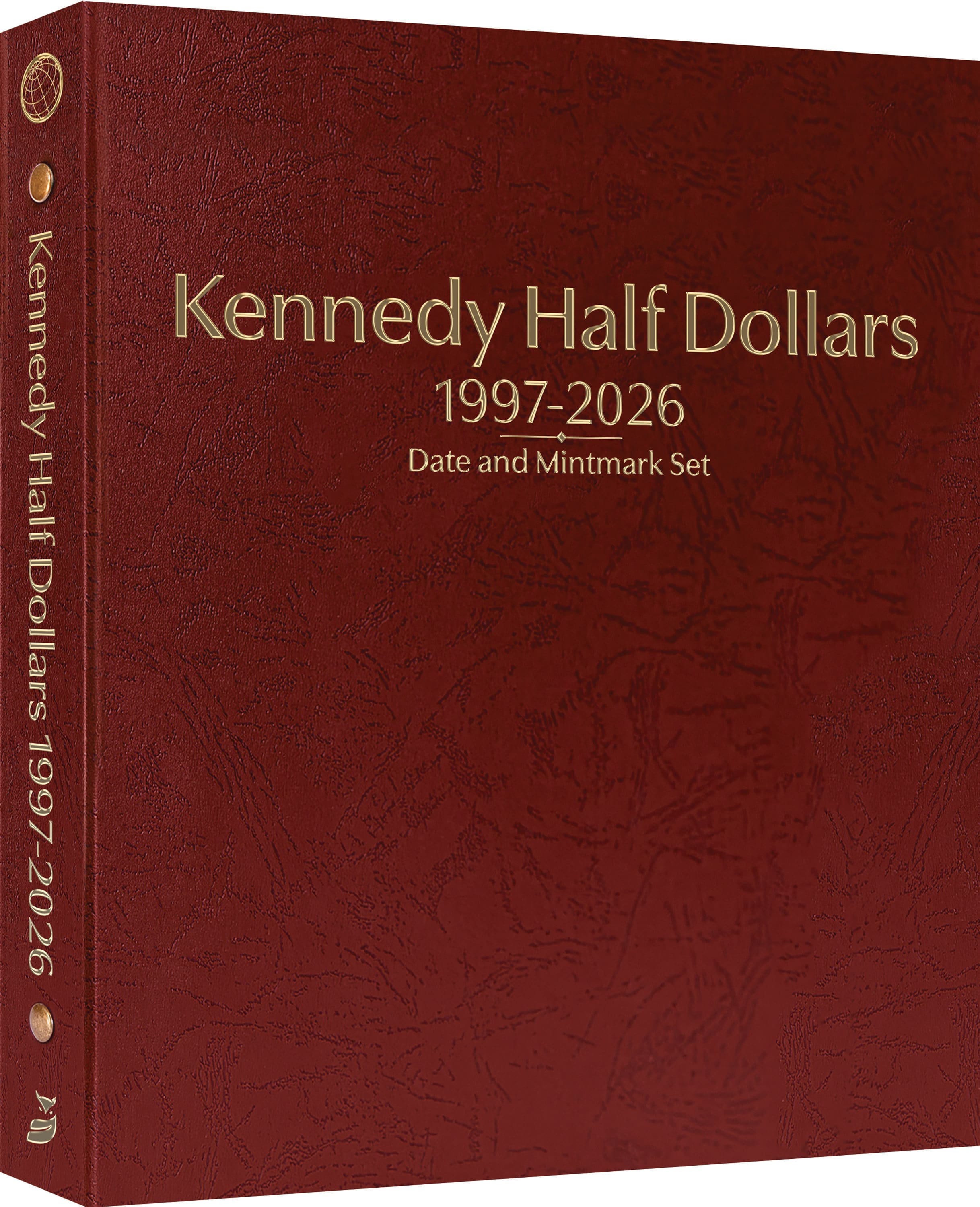 Whitman Prestige Coin Album – Kennedy Half Dollars: 1997-2026 Date & Mintmark Set