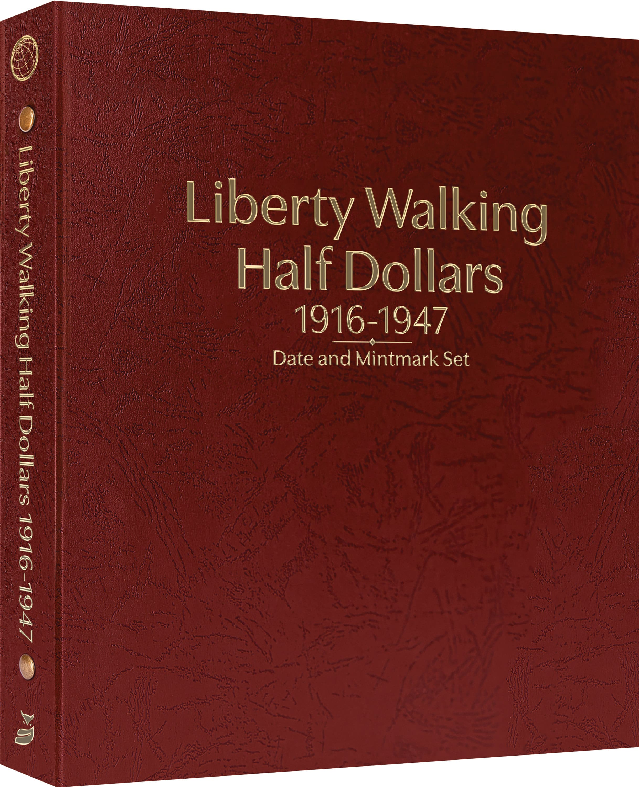 Whitman Prestige Coin Album – Liberty Walking Half Dollars 1916-1947 Date & Mintmark Set