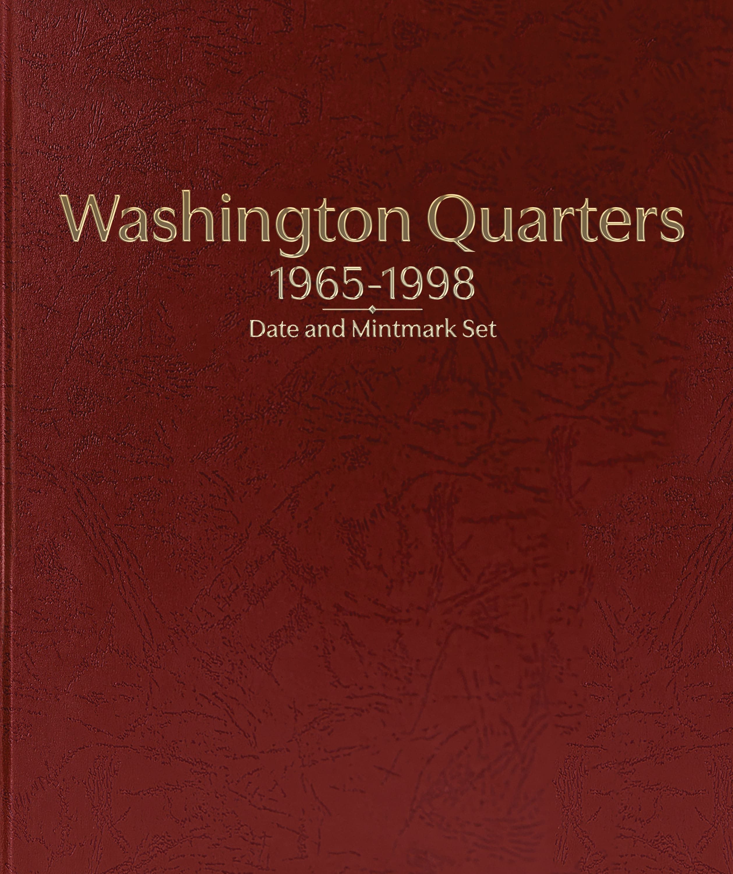 Whitman Prestige Coin Album – Washington Quarters: 1965-1998 Date & Mintmark Set
