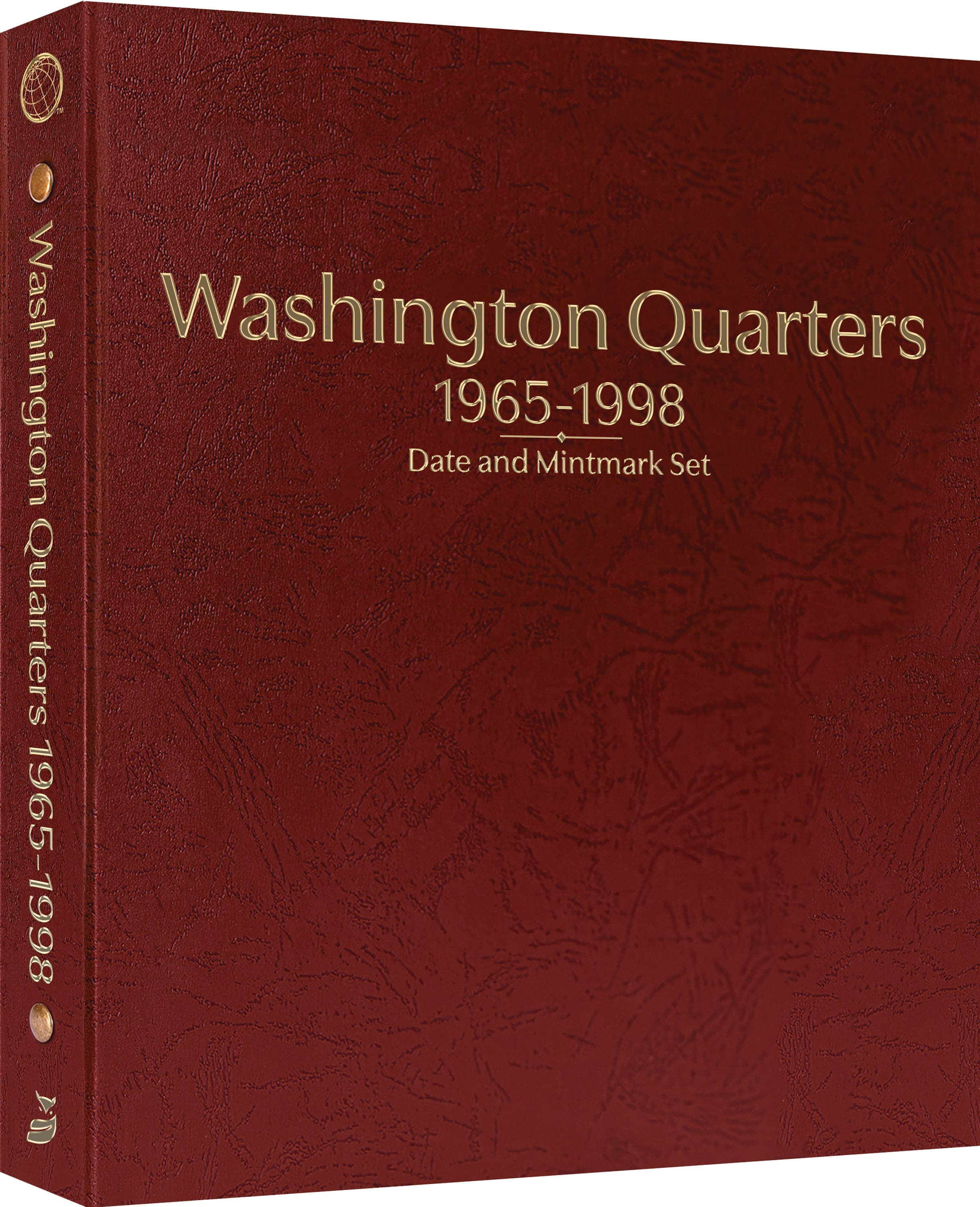 Whitman Prestige Coin Album - Washington Quarters: 1965-1998 Date & Mintmark Set