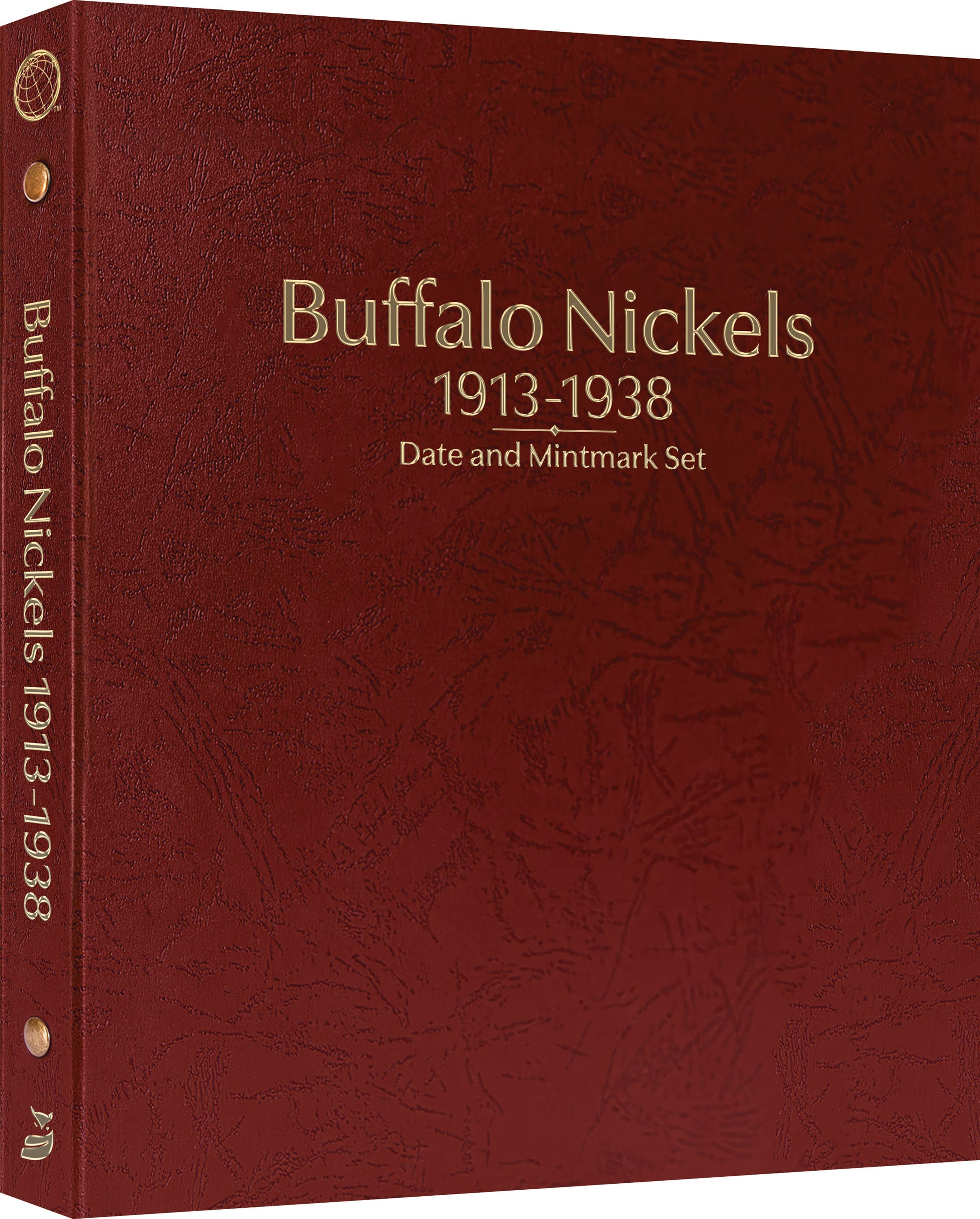 Whitman Prestige Coin Album - Buffalo Nickels: 1913-1938 Date & Mintmark Set