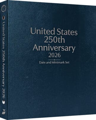 Whitman Prestige™ Coin Album – United States 250th Anniversary Collection: 2026 Date & Mintmark Set