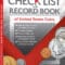 Check List & Records: Check List and Record Book of United States Coins