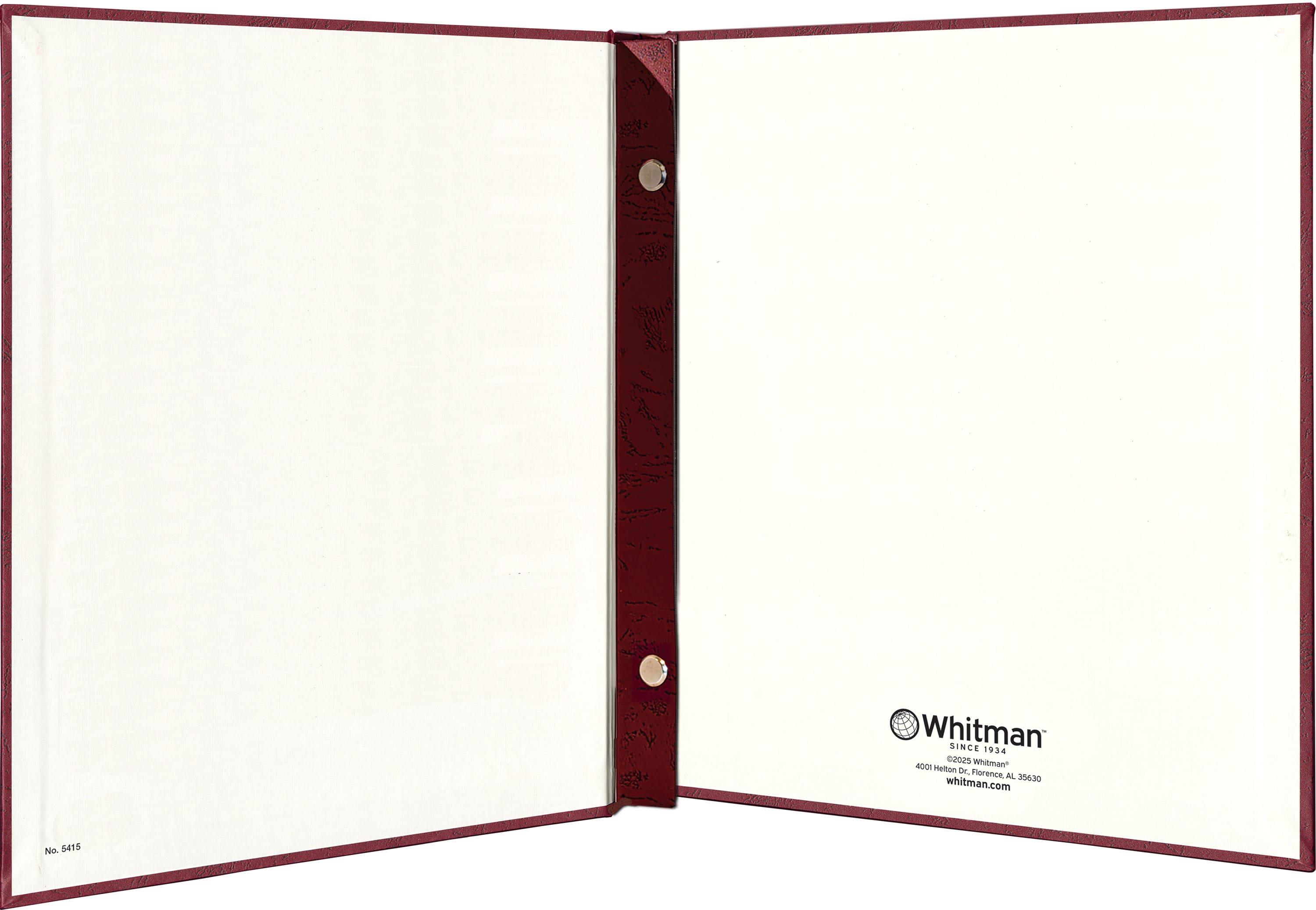 Whitman Prestige™ Coin Album – Universal: Plain, No Pages