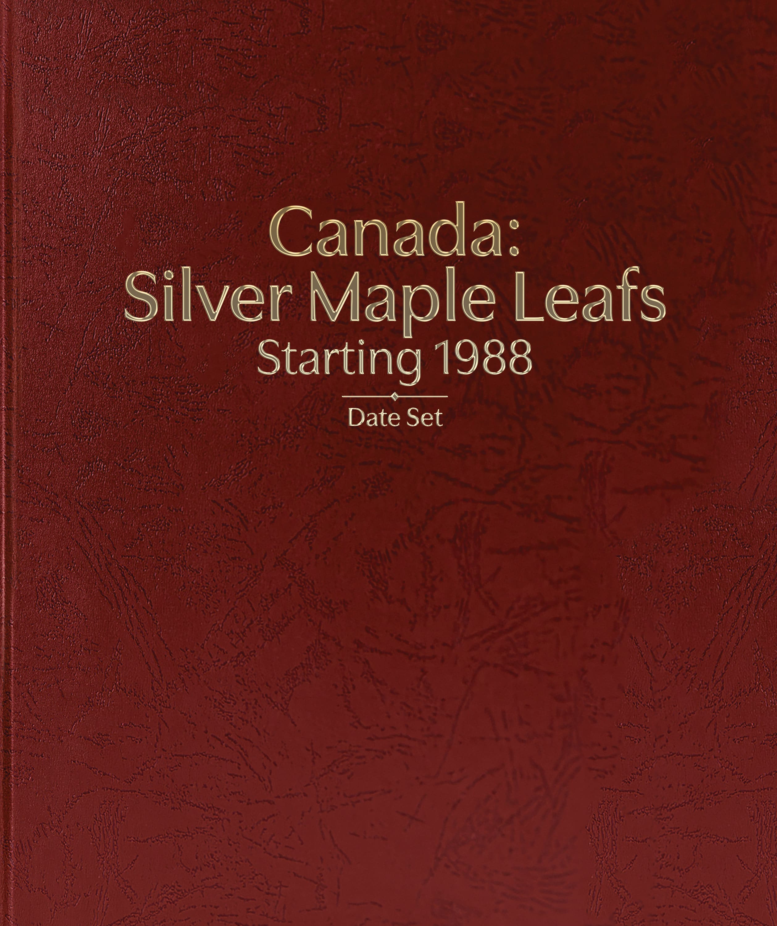 Whitman Prestige™ Coin Album – Canada Silver Maple Leafs: Starting 1988 Date Set