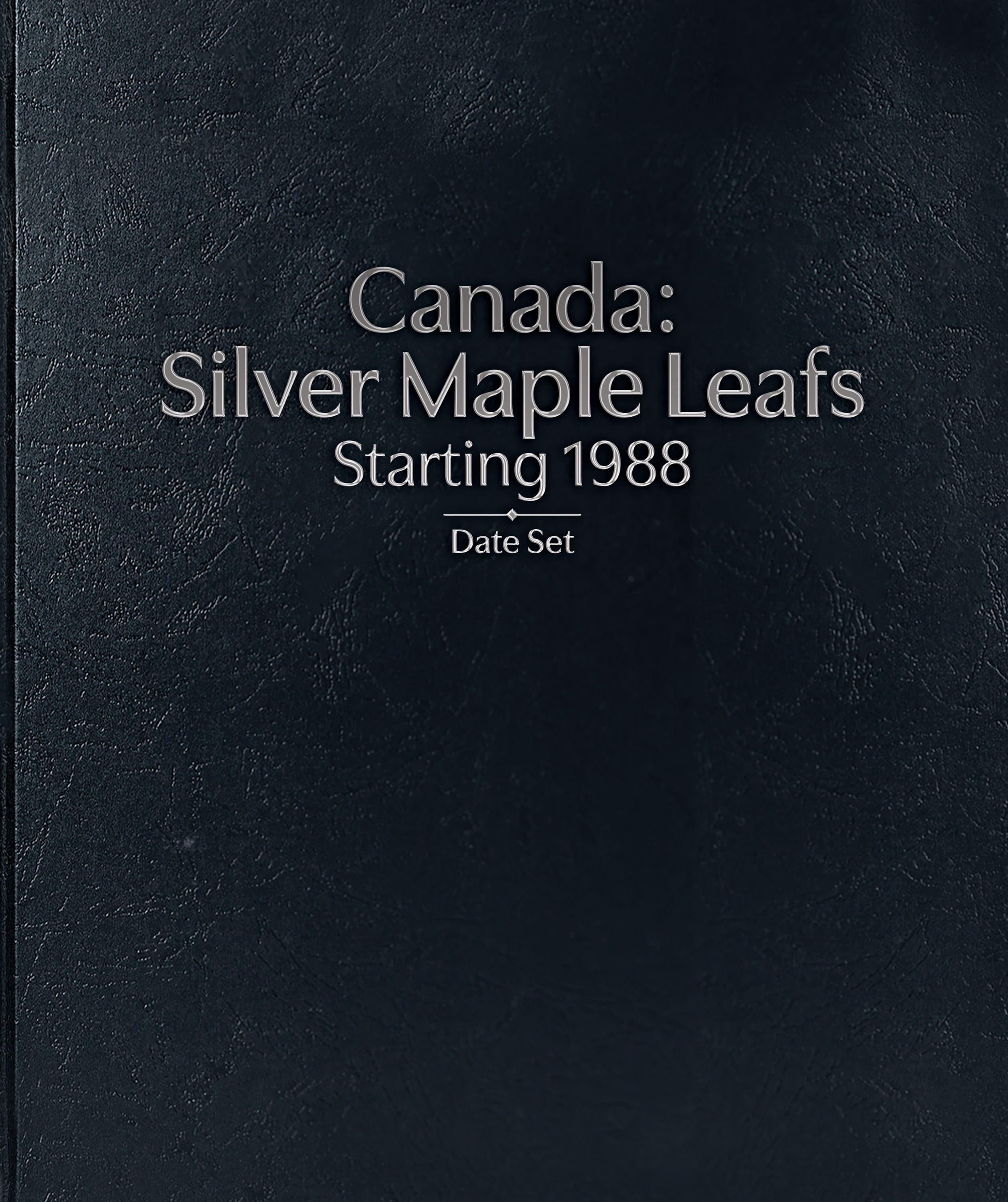 Whitman Prestige™ Coin Album – Canada Silver Maple Leafs: Starting 1988 Date Set