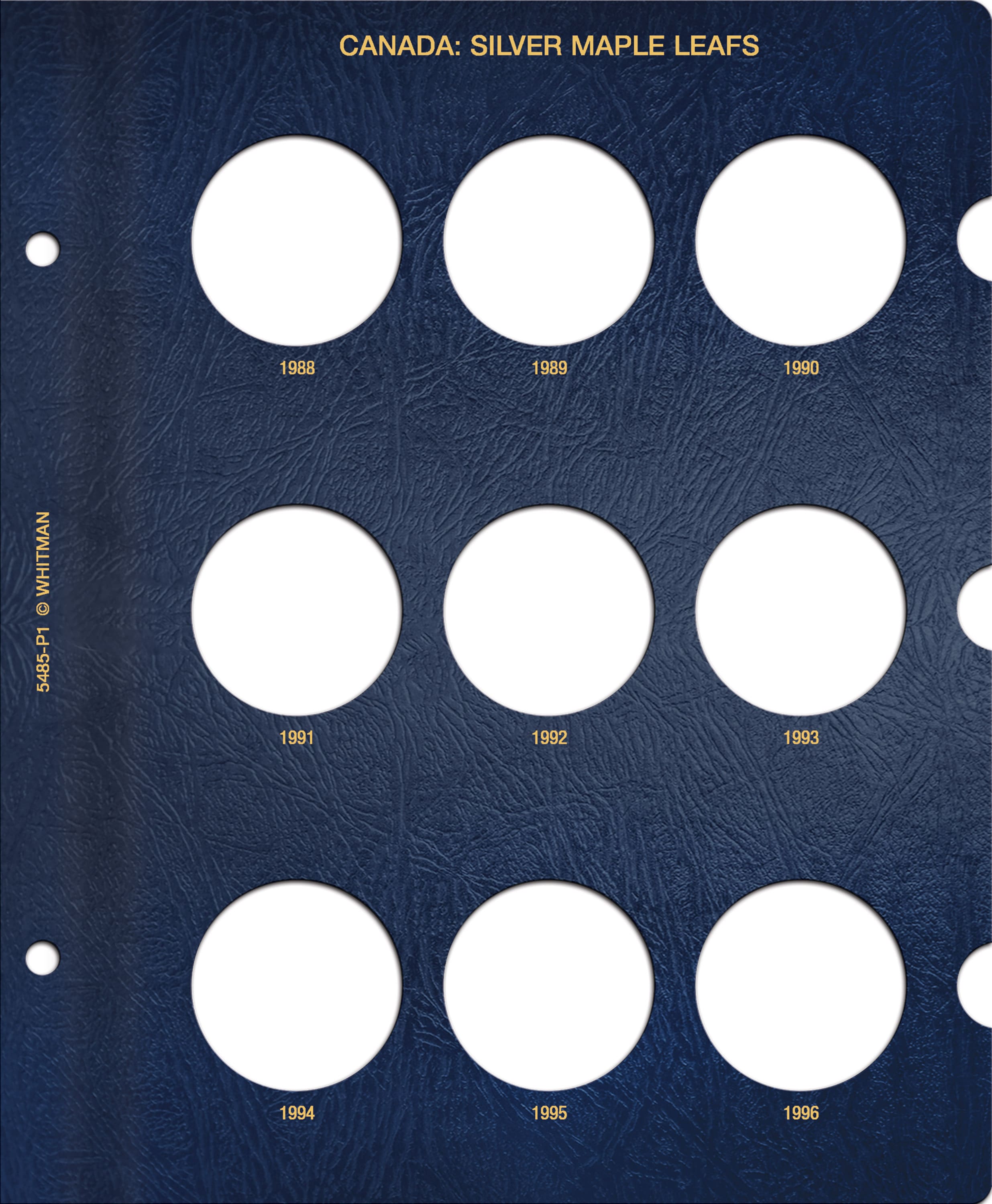 Whitman Classic® Coin Album – Canada Silver Dollars: 1935-1967