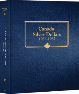 Whitman Classic® Coin Album – Canada Silver Dollars: 1935-1967