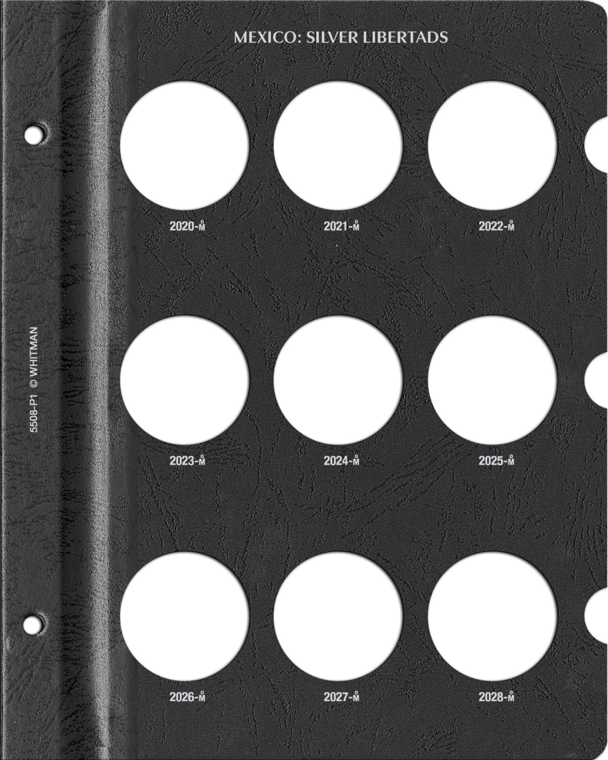 Whitman Prestige™ Coin Album – Mexico Silver Libertads: Starting 2020 Date Set