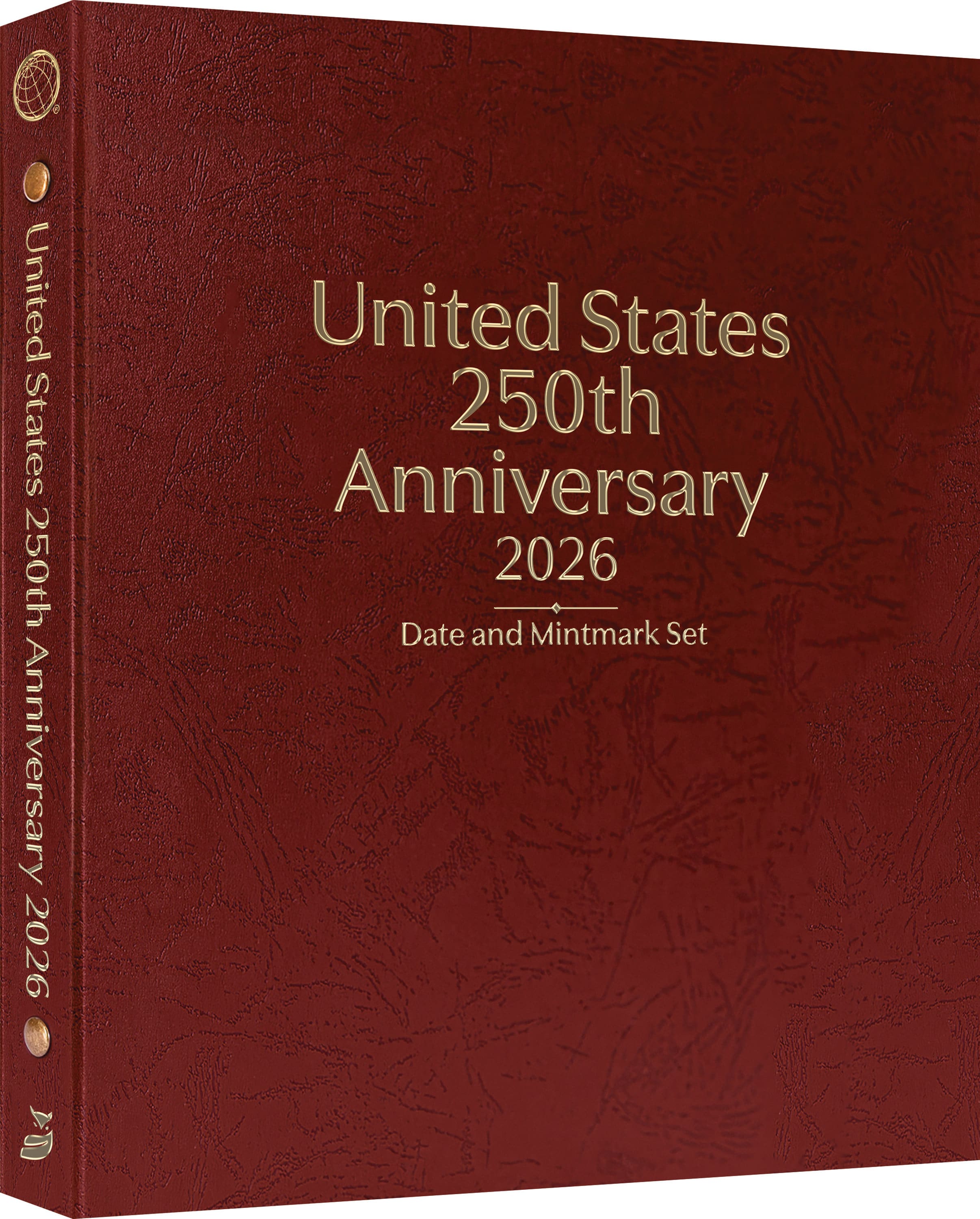 Whitman Prestige™ Coin Album – United States 250th Anniversary Collection: 2026 Date & Mintmark Set