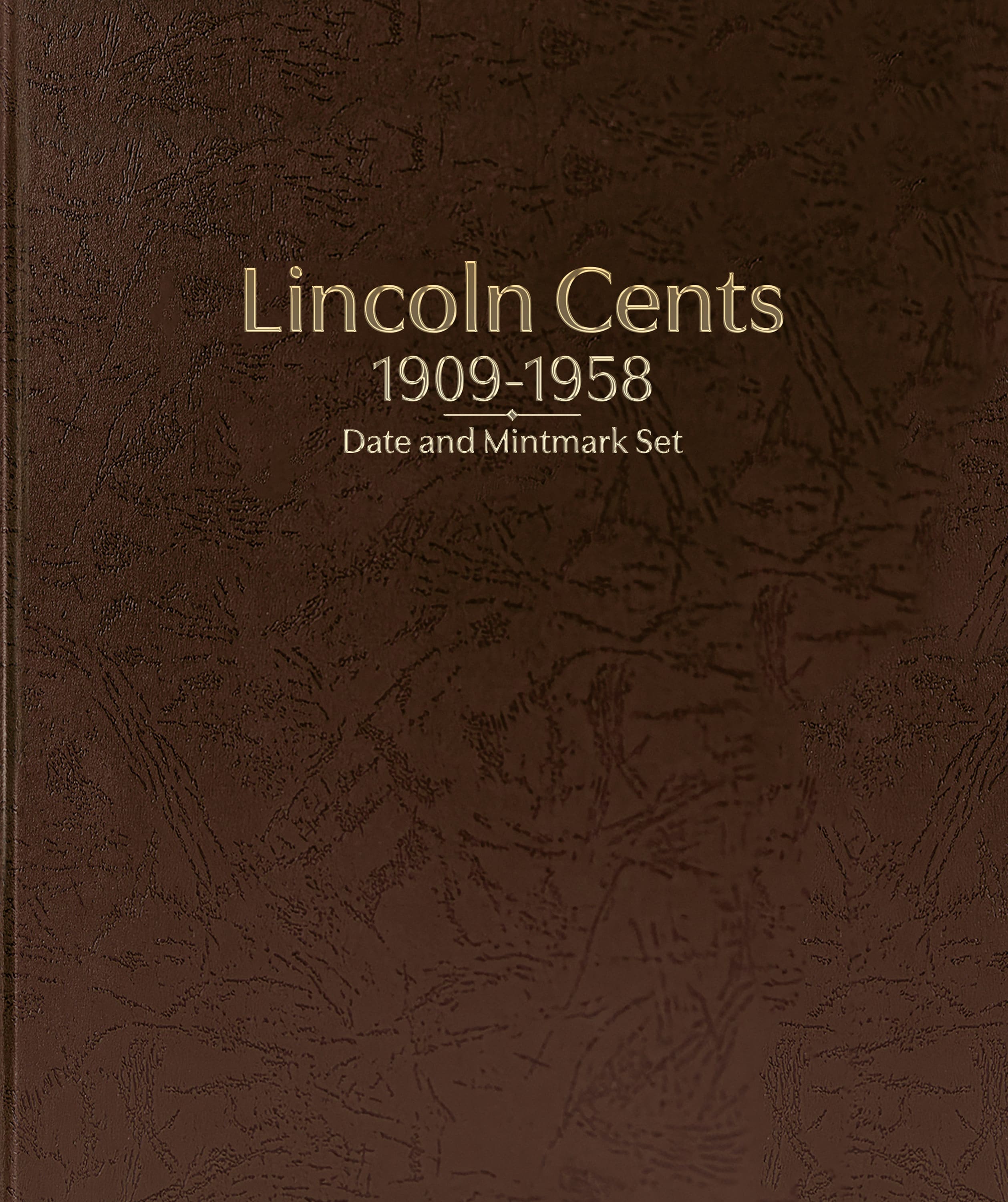 Whitman Prestige Coin Album – Lincoln Cents: 1909-1958 Date & Mintmark Set