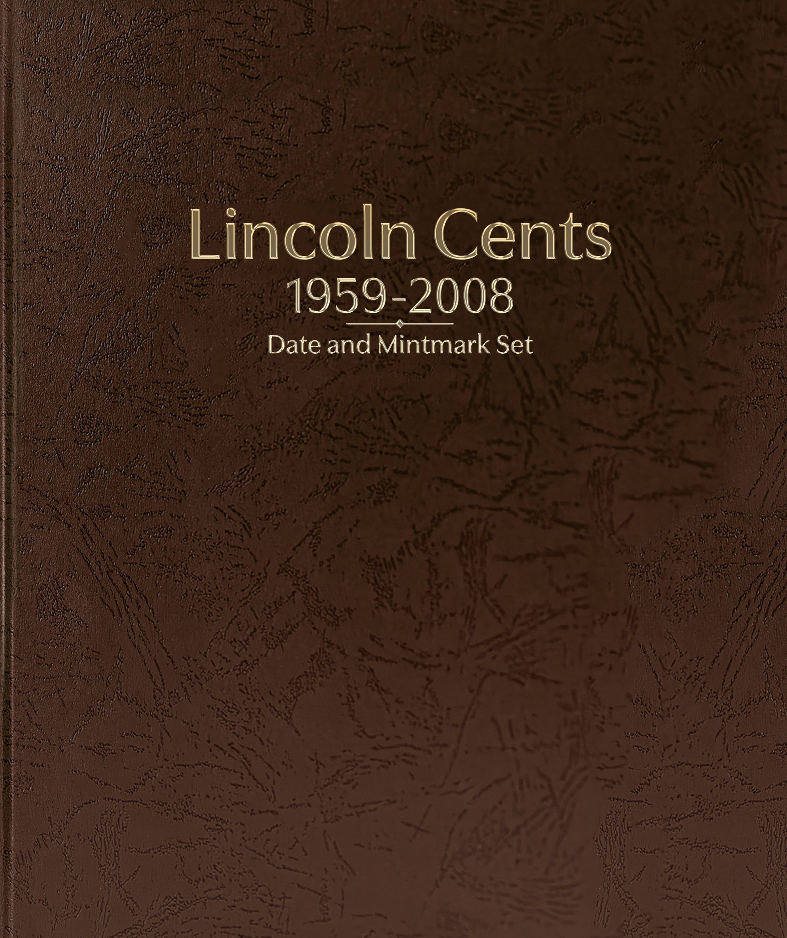 Whitman Prestige™ Coin Album – Lincoln Cents: 1959-2008 Date & Mintmark Set