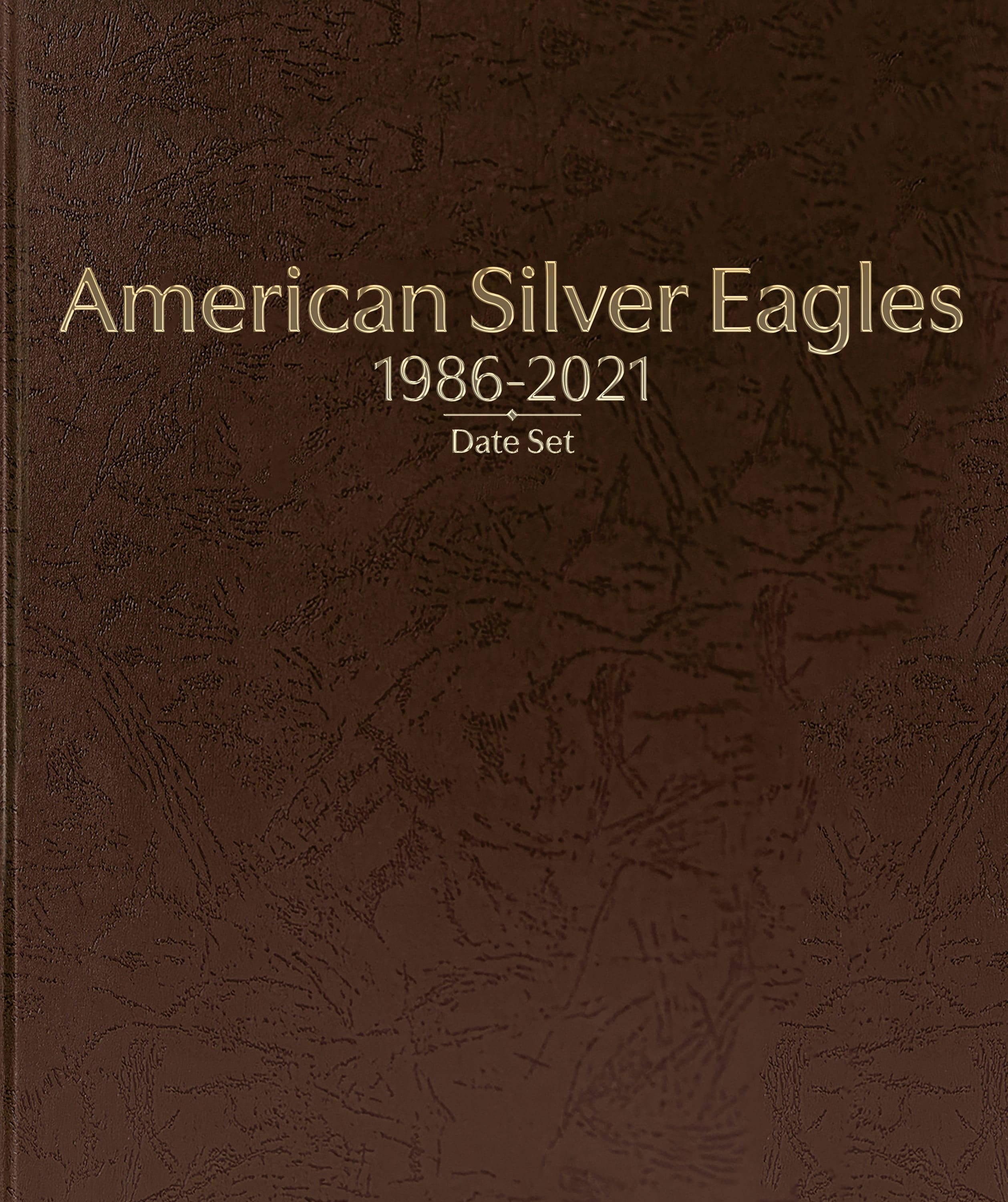 Whitman Prestige Coin Album – American Silver Eagles: 1986-2021 Date Set
