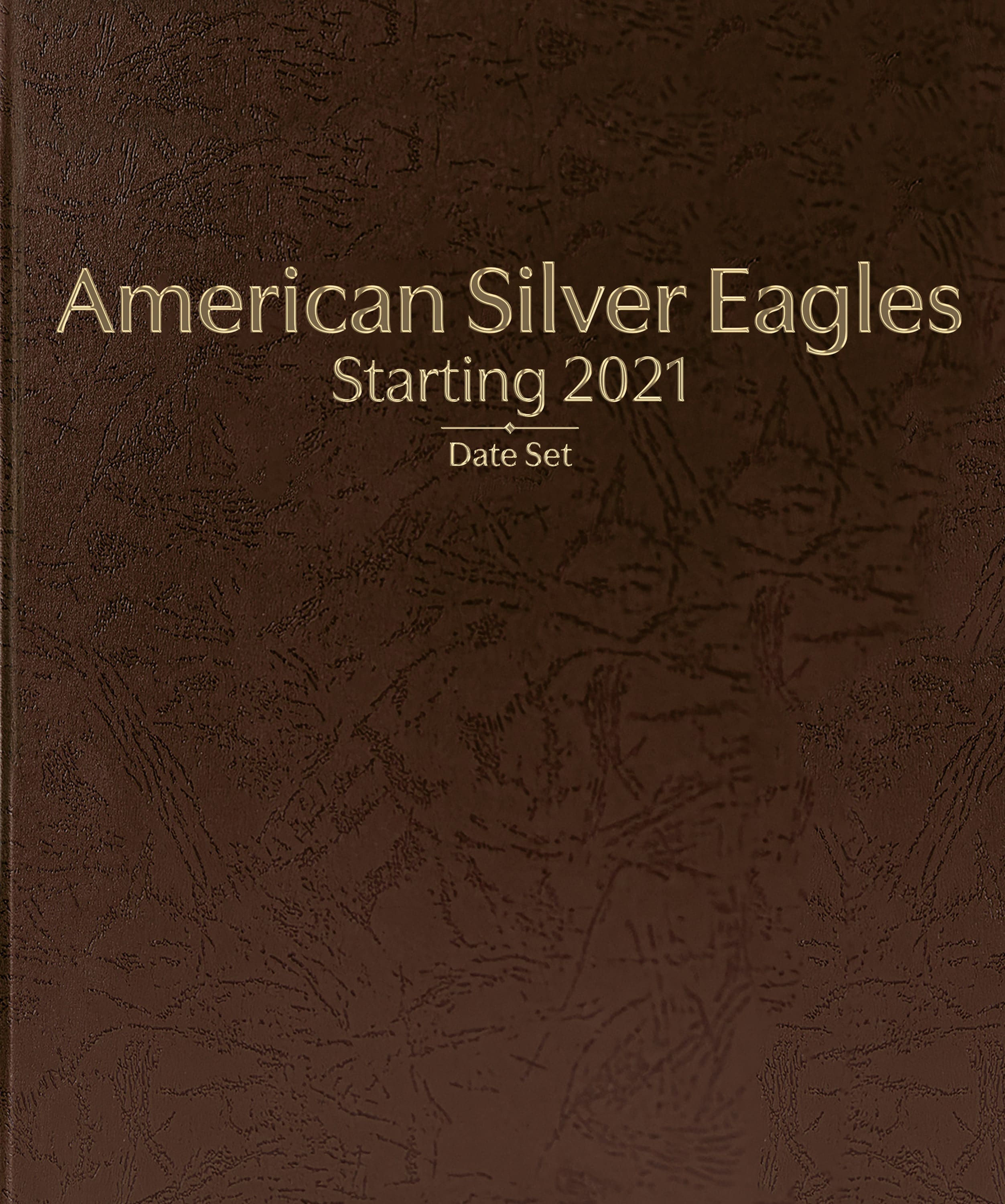 Whitman Prestige Coin Album – American Silver Eagles: Starting 2021 Date Set