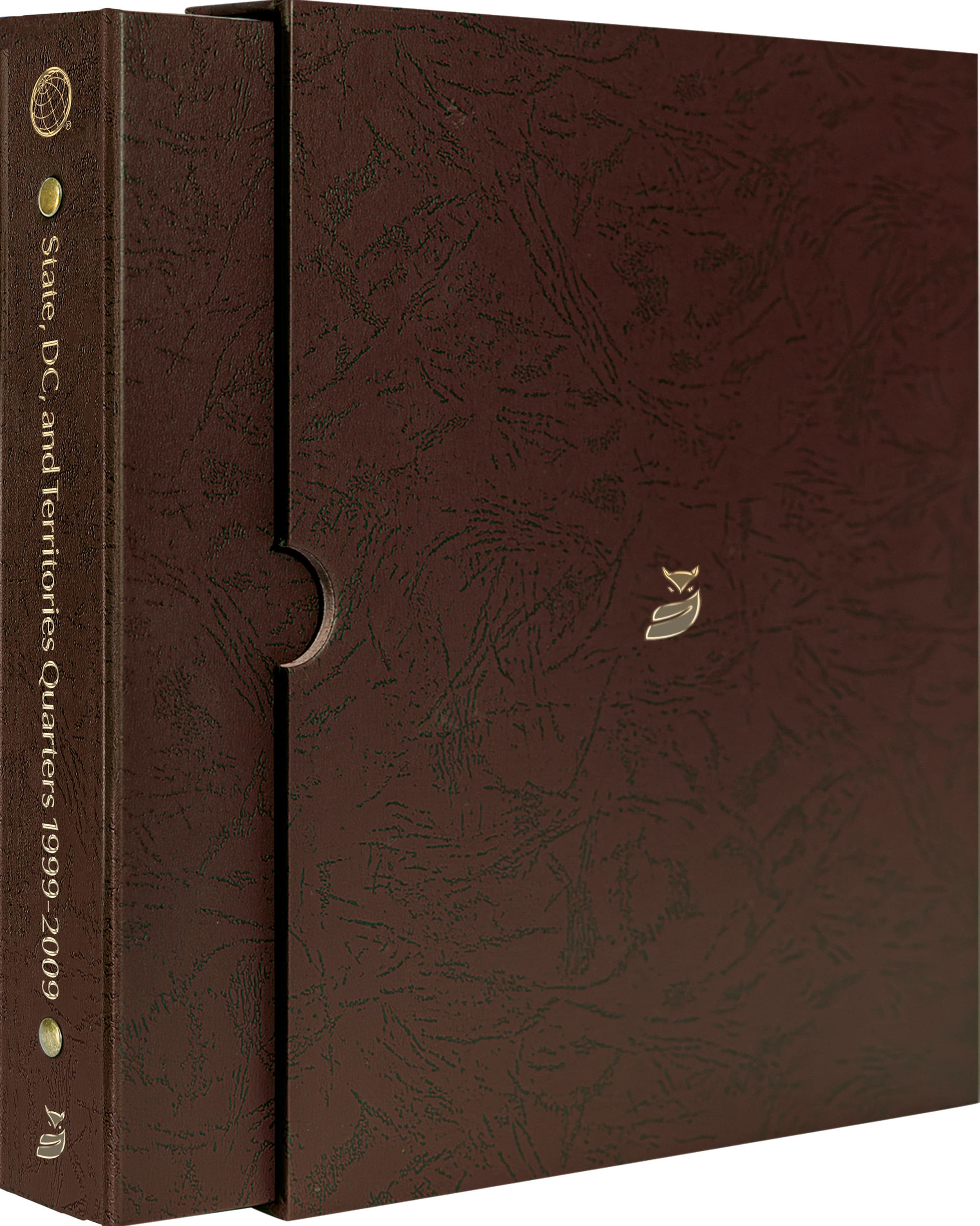 Whitman Prestige Coin Album – State, D.C., and Territories Quarters: 1999-2009 Date & Mintmark Set