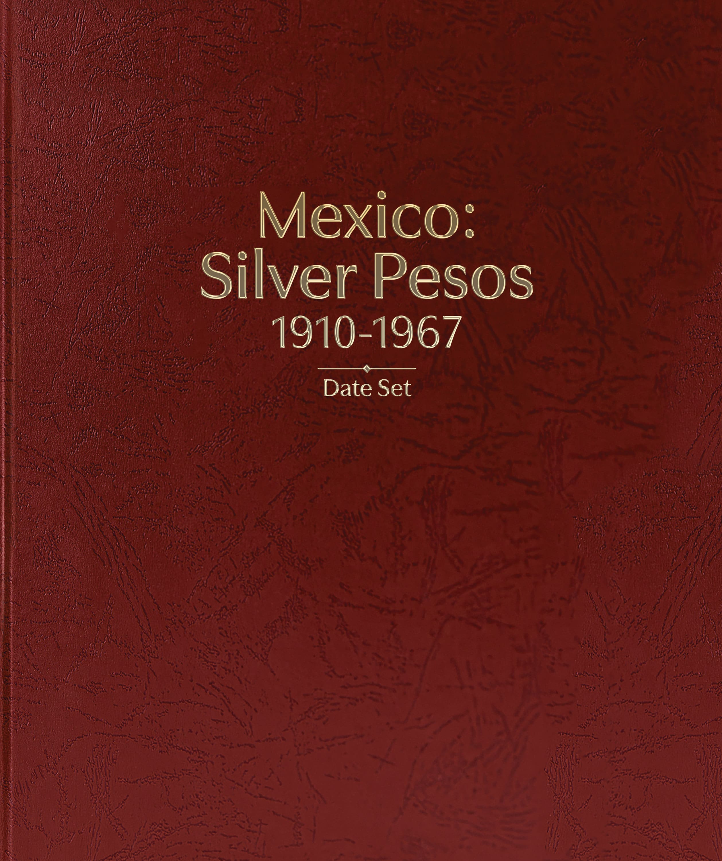 Whitman Prestige™ Coin Album – Mexico Silver Pesos: 1910-1967 Date Set