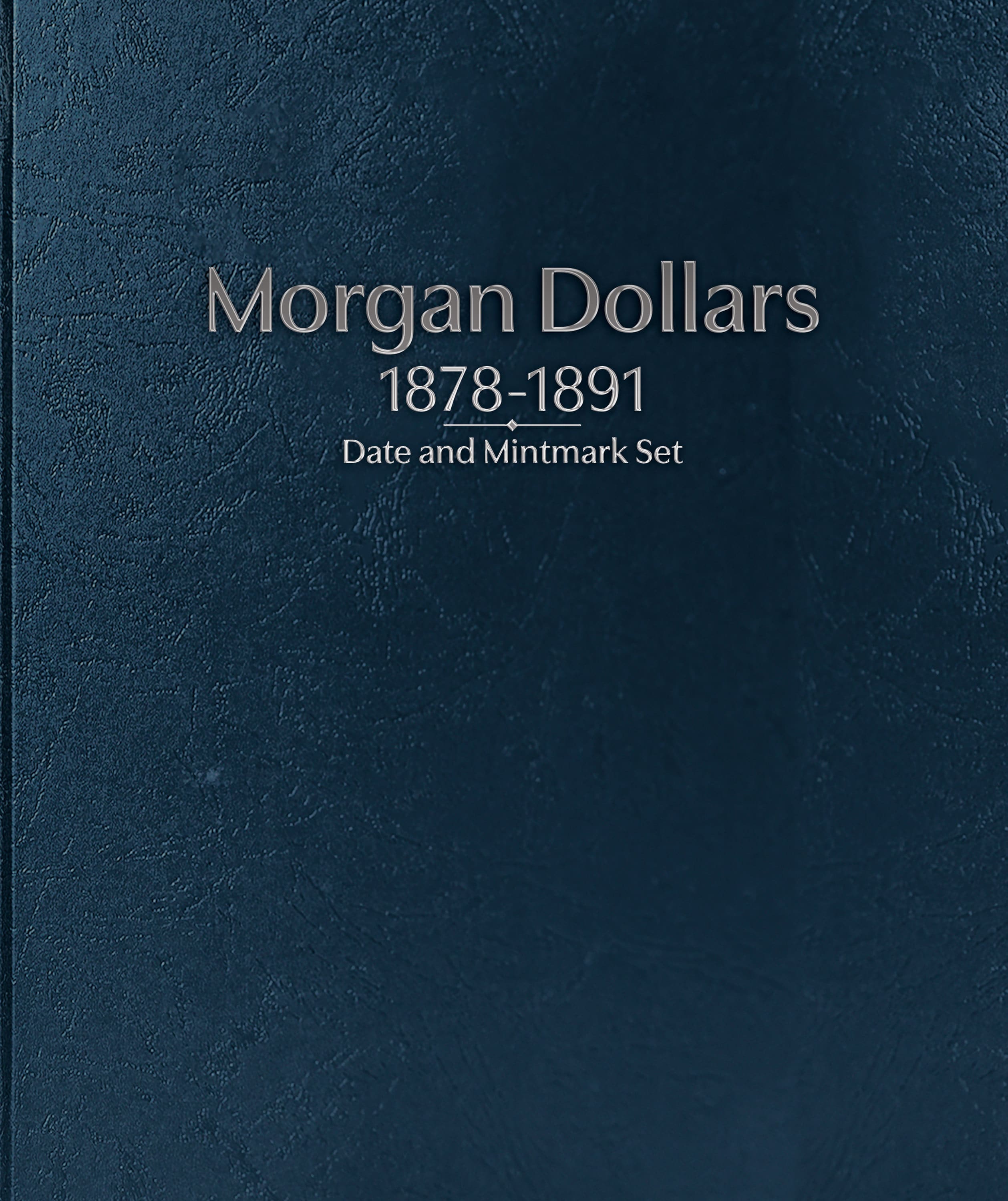 Whitman Prestige Coin Album – Morgan Dollars: 1878-1891 Date & Mintmark Set