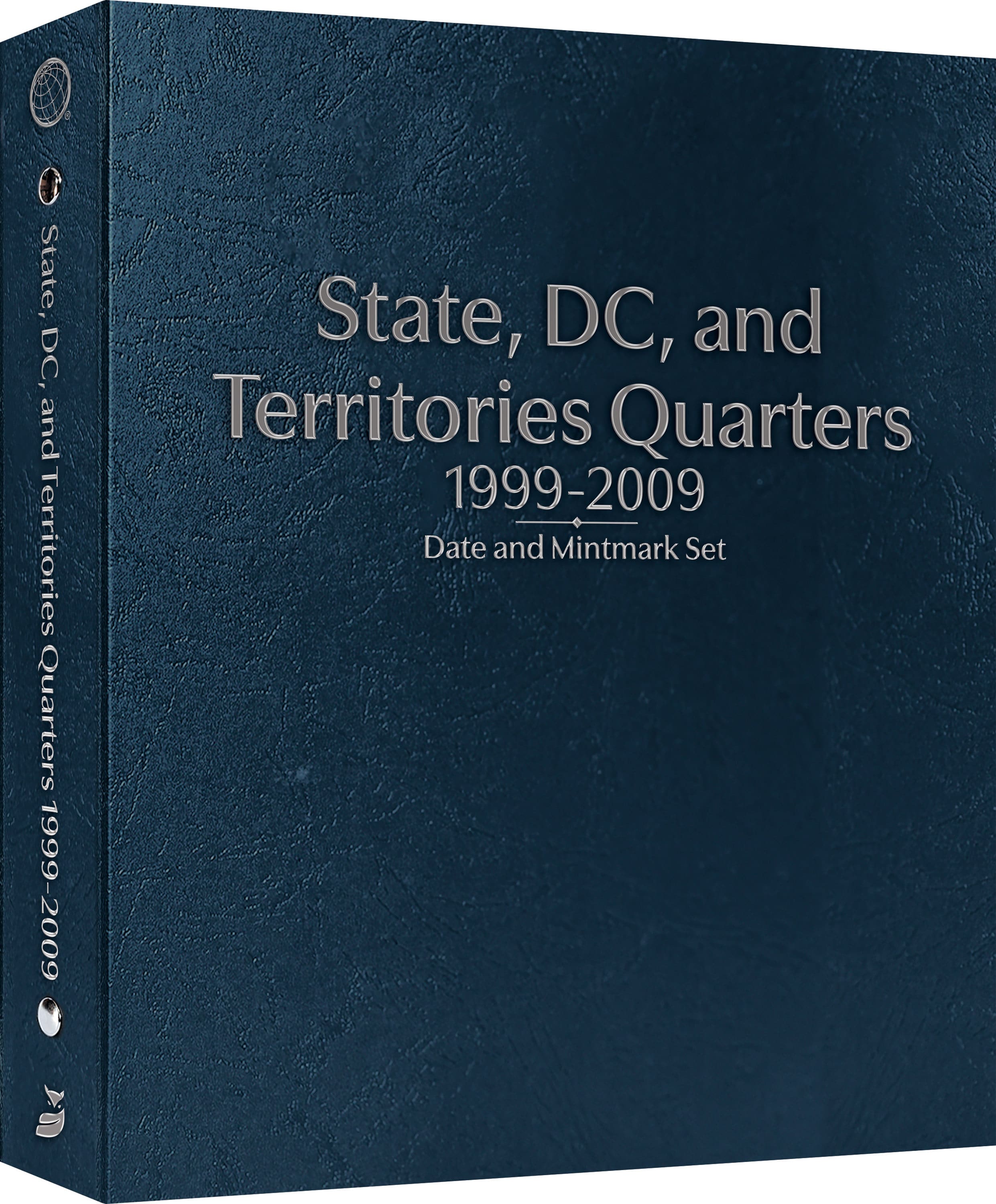 Whitman Prestige Coin Album – State, D.C., and Territories Quarters: 1999-2009 Date & Mintmark Set