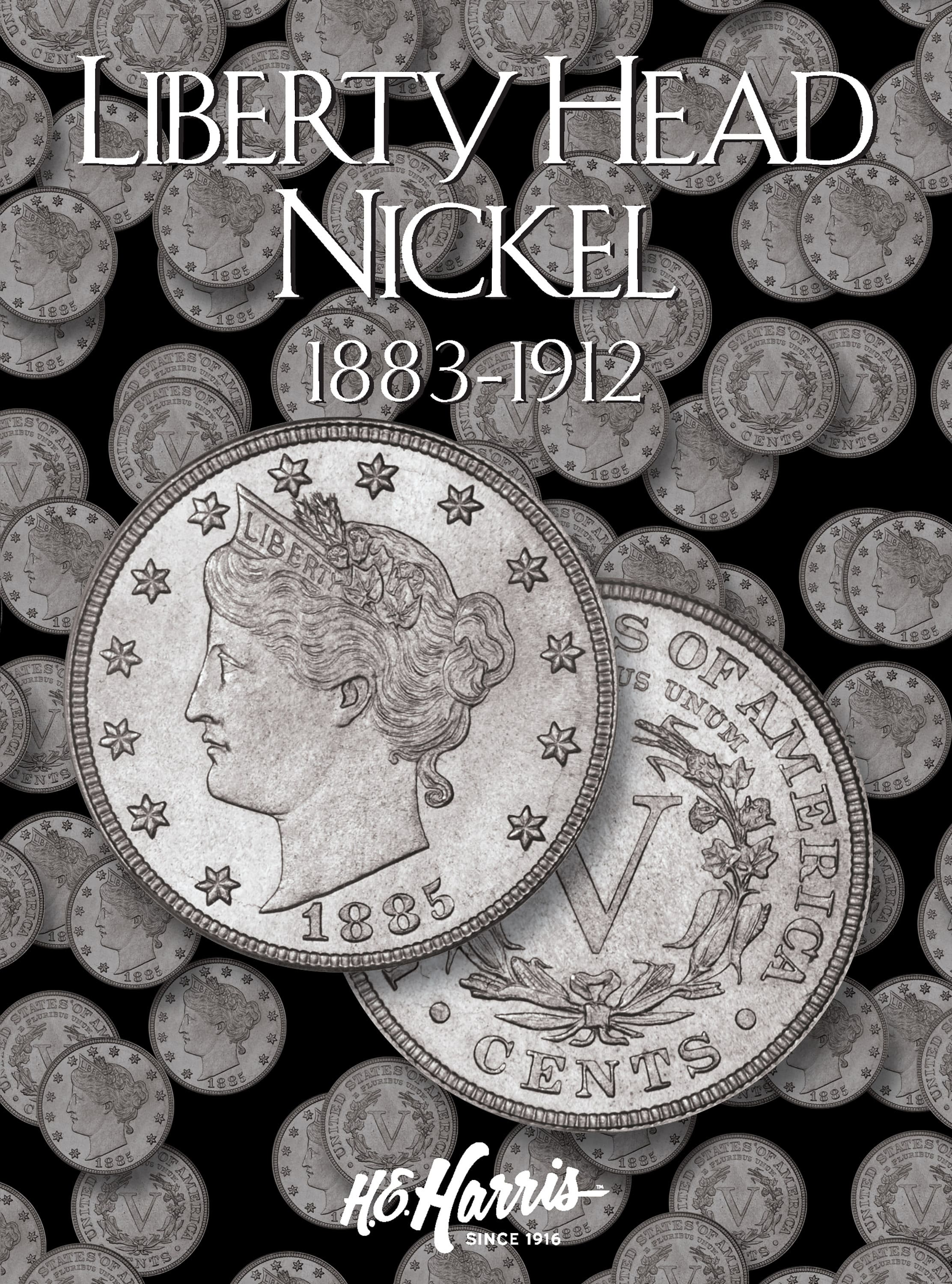 H.E. Harris® Coin Folder – Liberty Head (V) Nickels: 1883-1912