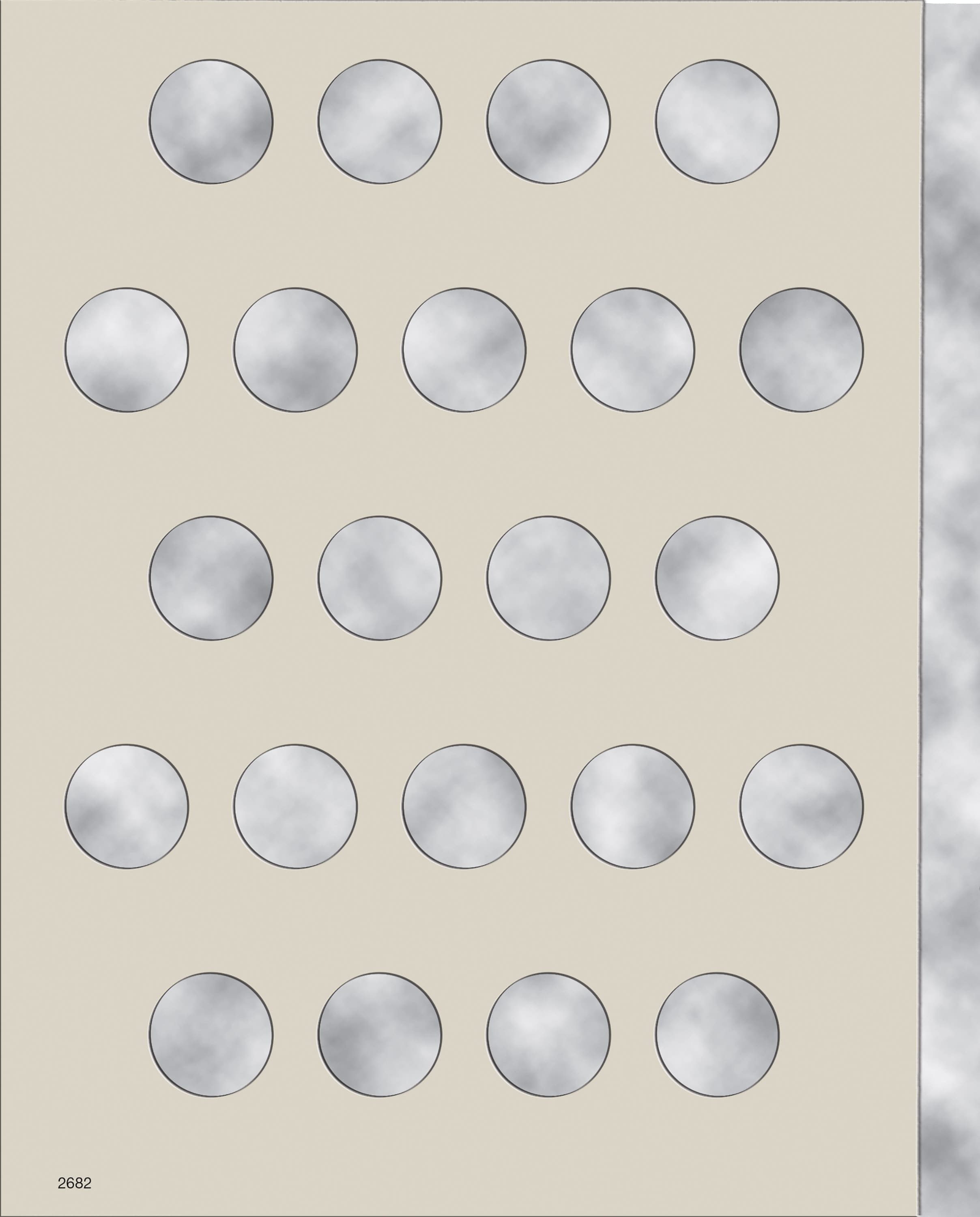 H.E. Harris® Coin Folder – U.S. Nickels: Plain, No Dates