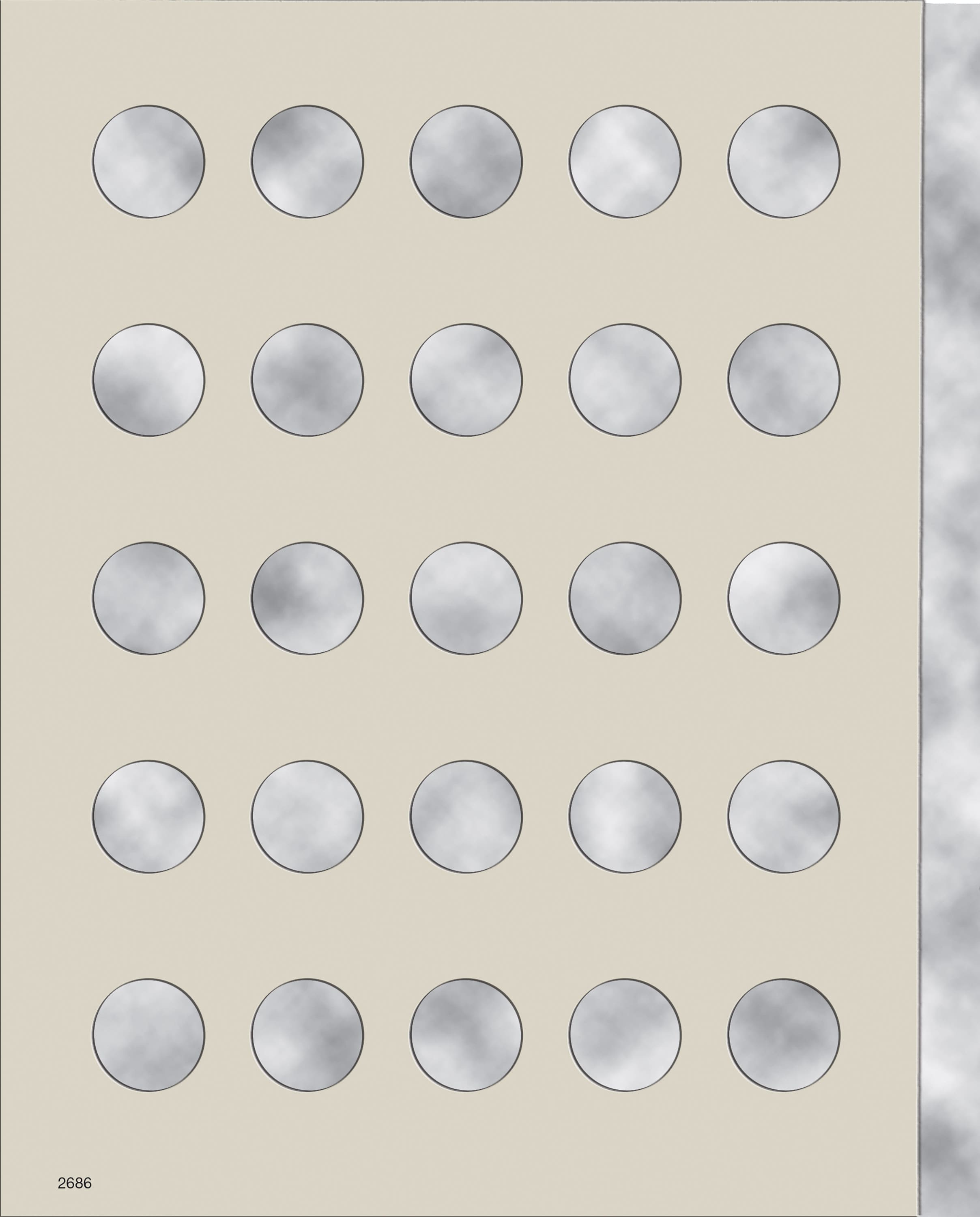 H.E. Harris® Coin Folder – U.S. Dimes: Plain, No Dates