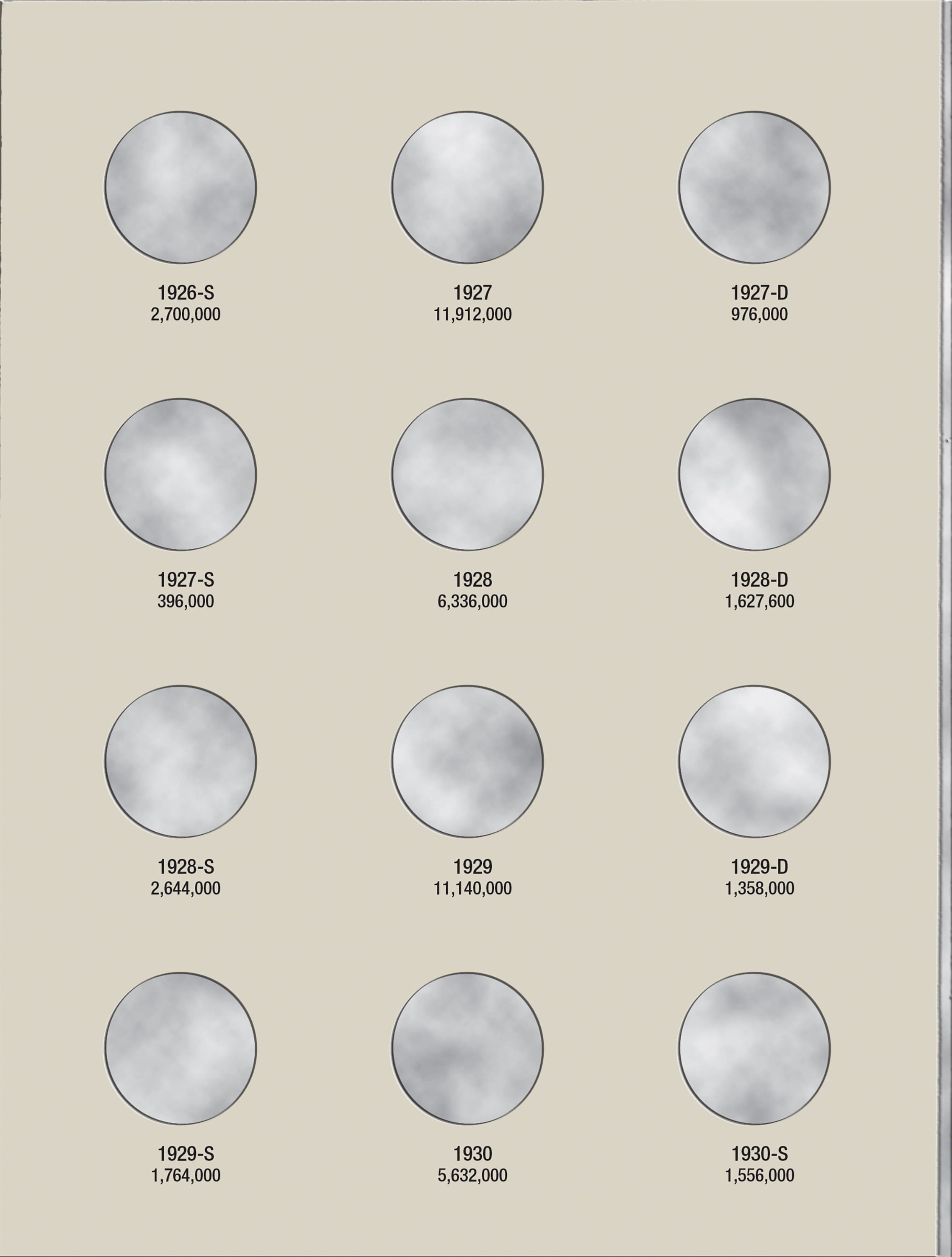 H.E. Harris® Coin Folder – Standing Liberty Quarters: 1916-1930