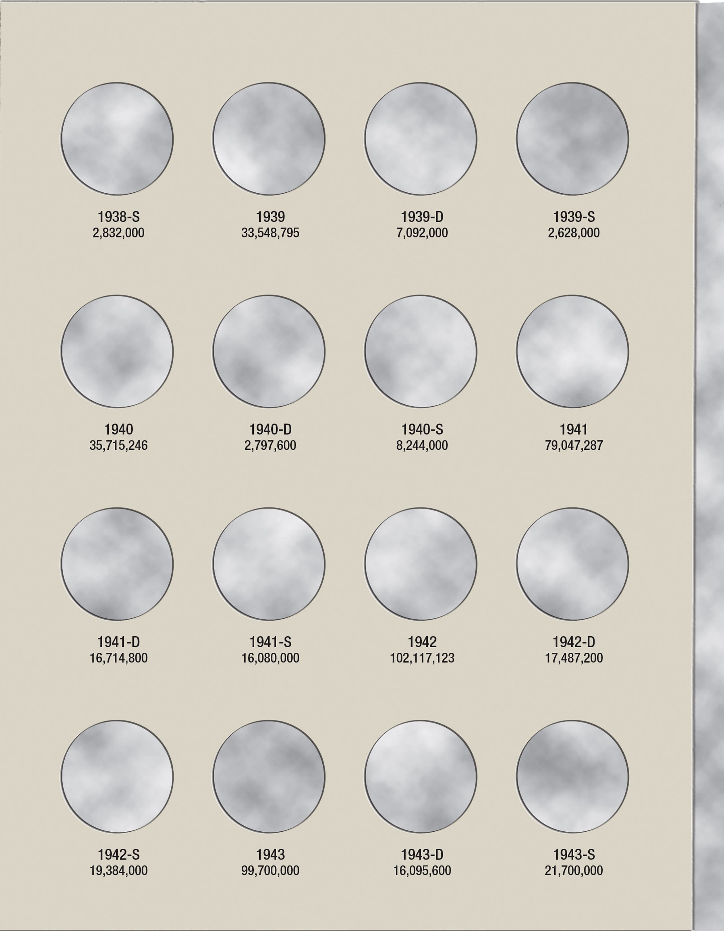 H.E. Harris® Coin Folder – Washington Quarters Collection #1: 1932-1947
