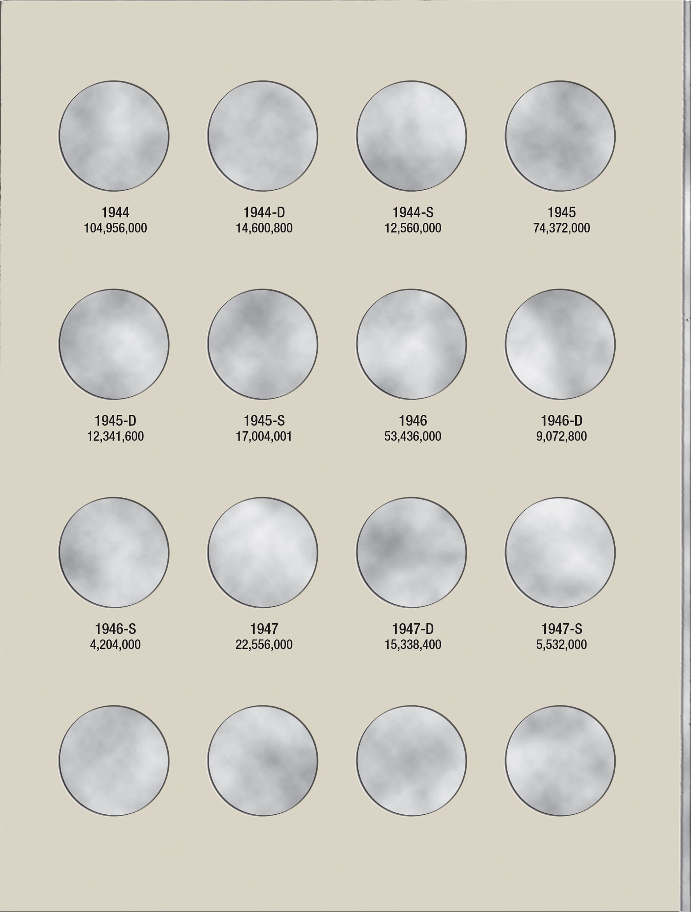 H.E. Harris® Coin Folder – Washington Quarters Collection #1: 1932-1947