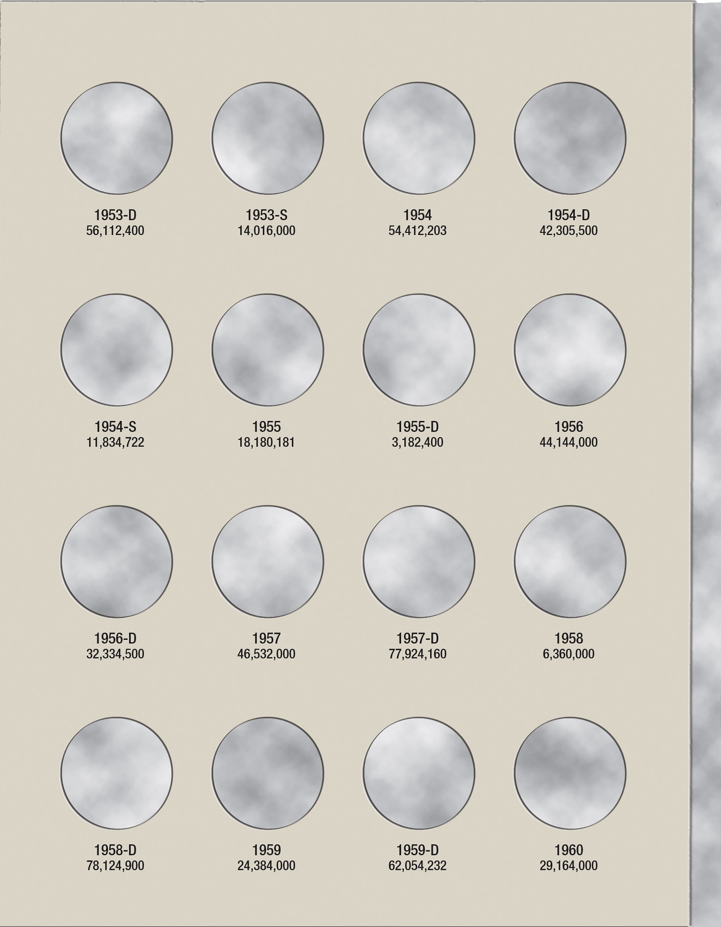 H.E. Harris® Coin Folder – Washington Quarters Collection #2: 1948-1964