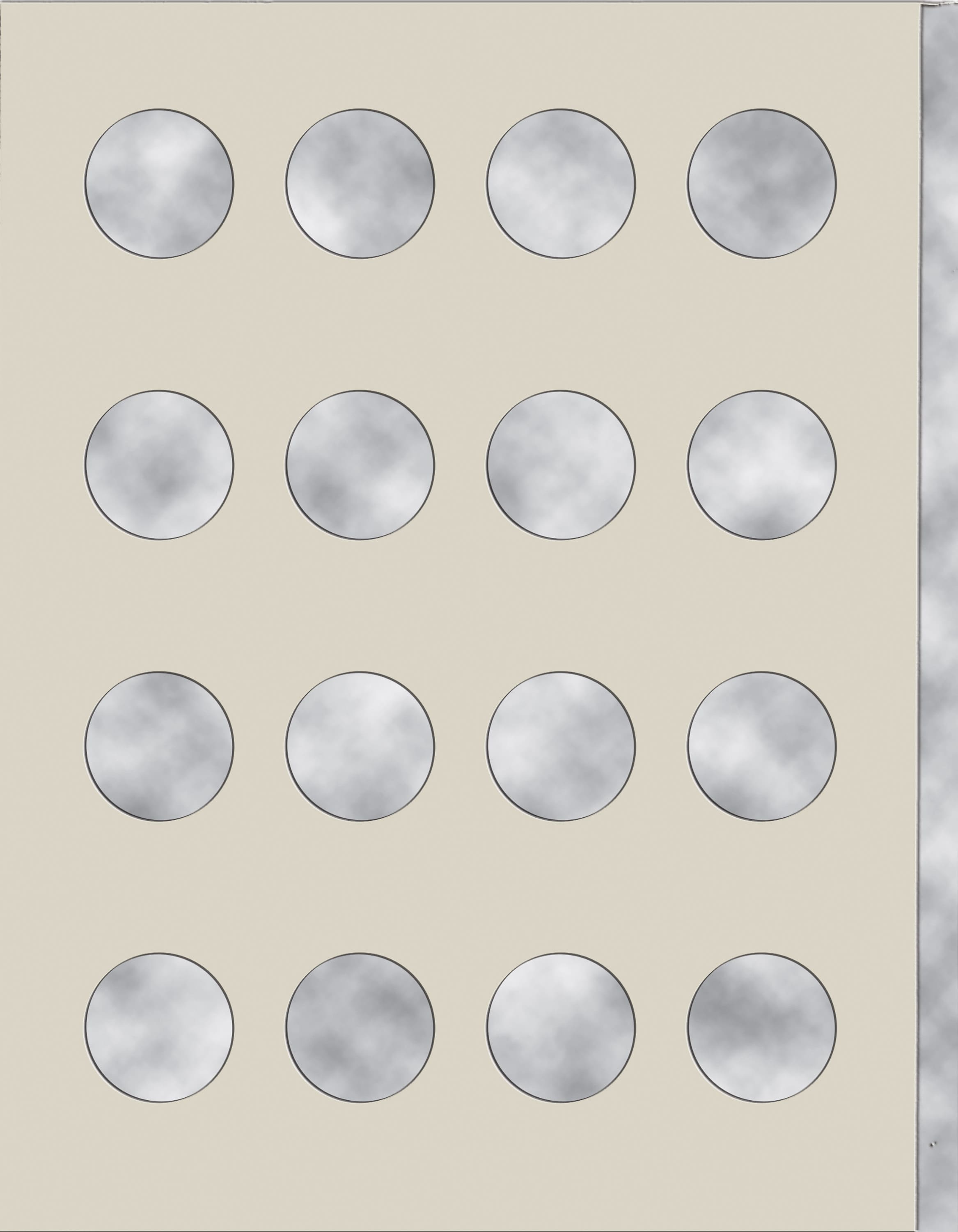 H.E. Harris® Coin Folder – U.S. Quarters: Plain, No Dates