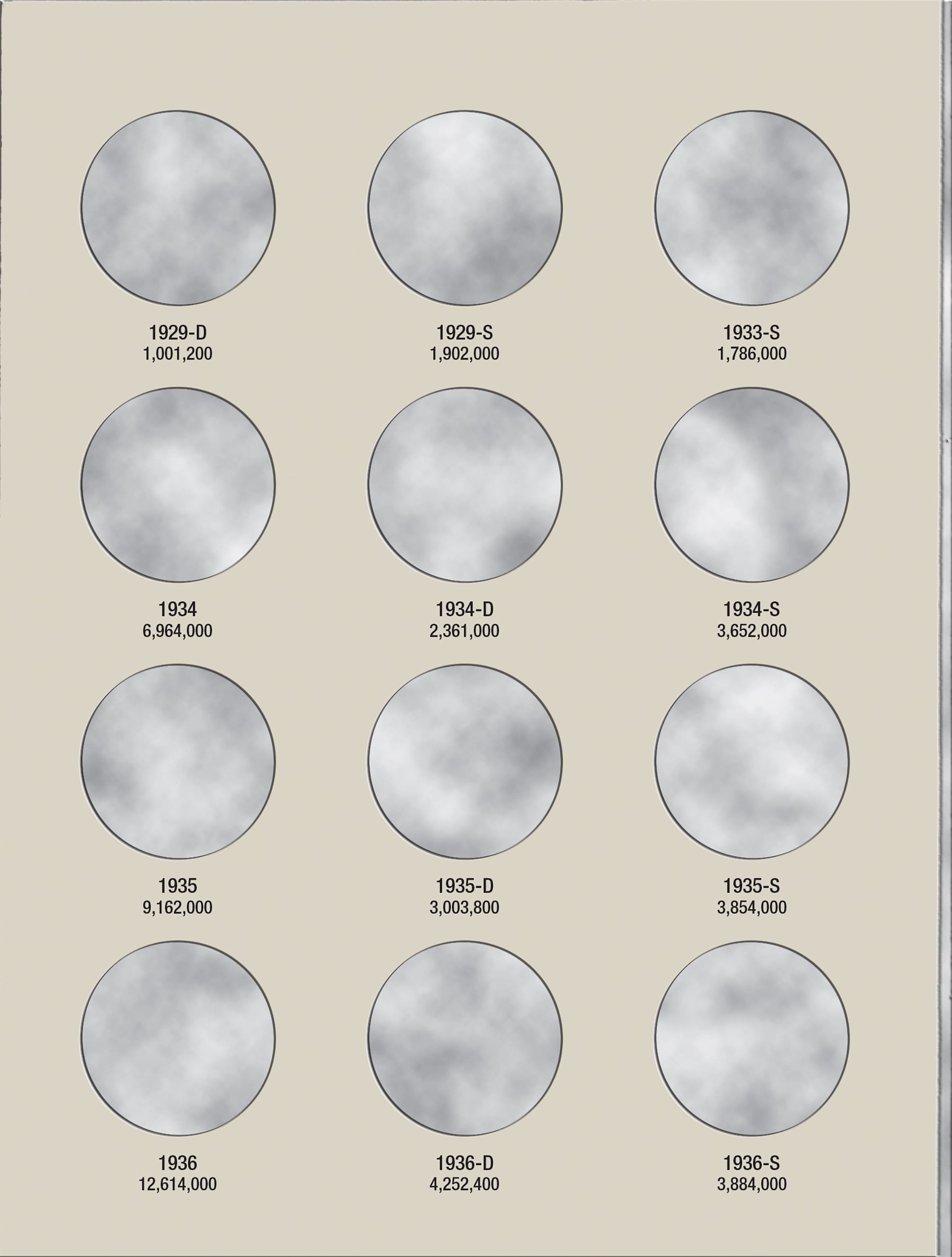 H.E. Harris® Coin Folder – Liberty Walking Half Dollars Collection #1: 1916-1936
