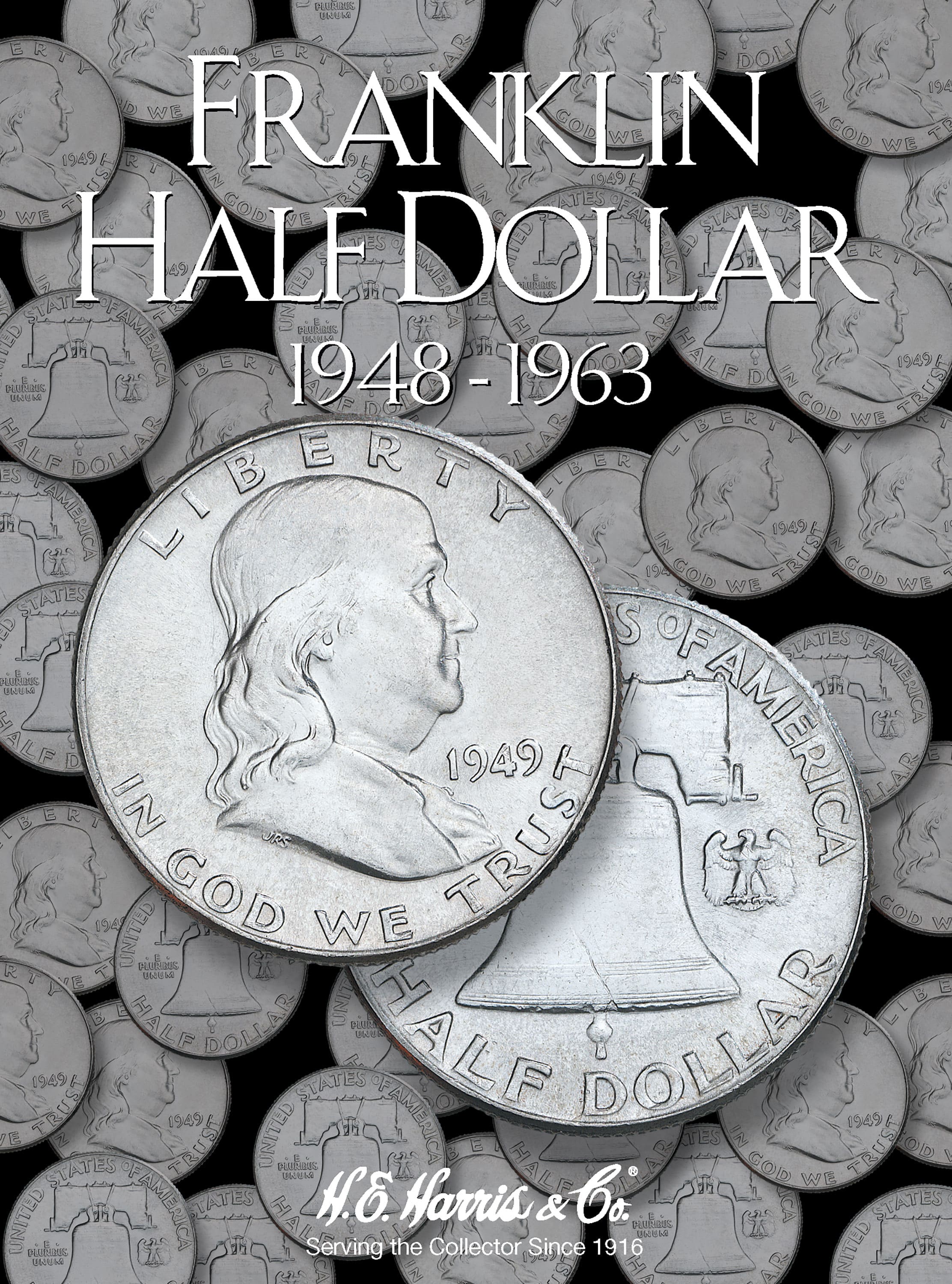 H.E. Harris® Coin Folder – Franklin Half Dollars: 1948-1963