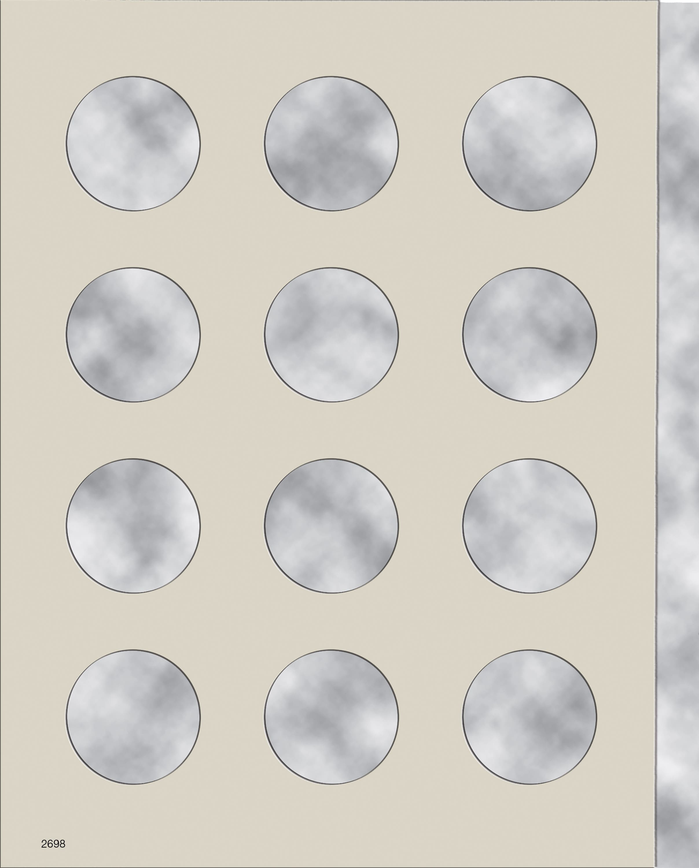 H.E. Harris® Coin Folder – U.S. Half Dollars: Plain, No Dates