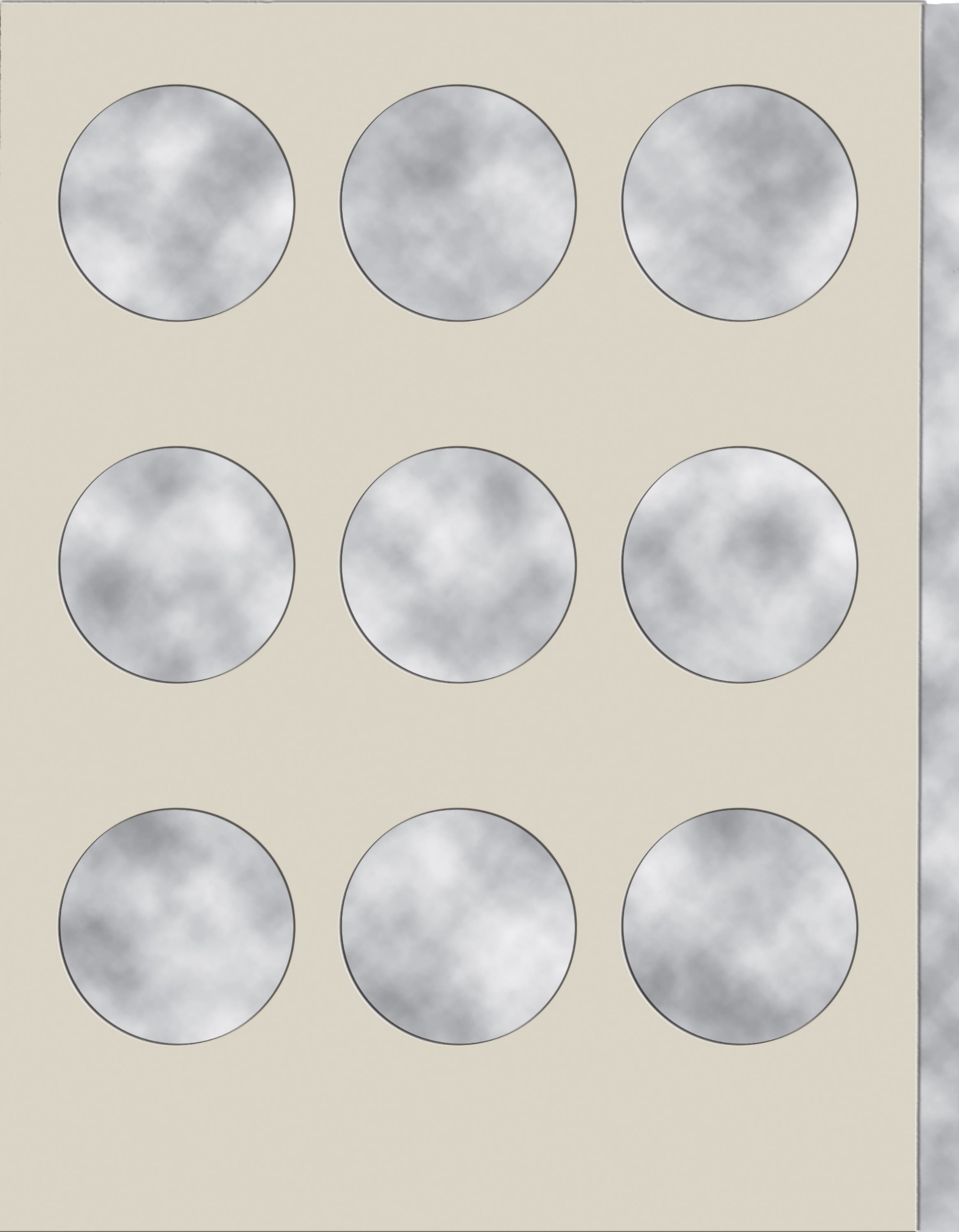 H.E. Harris® Coin Folder – U.S. Silver Dollars: Plain, No Dates