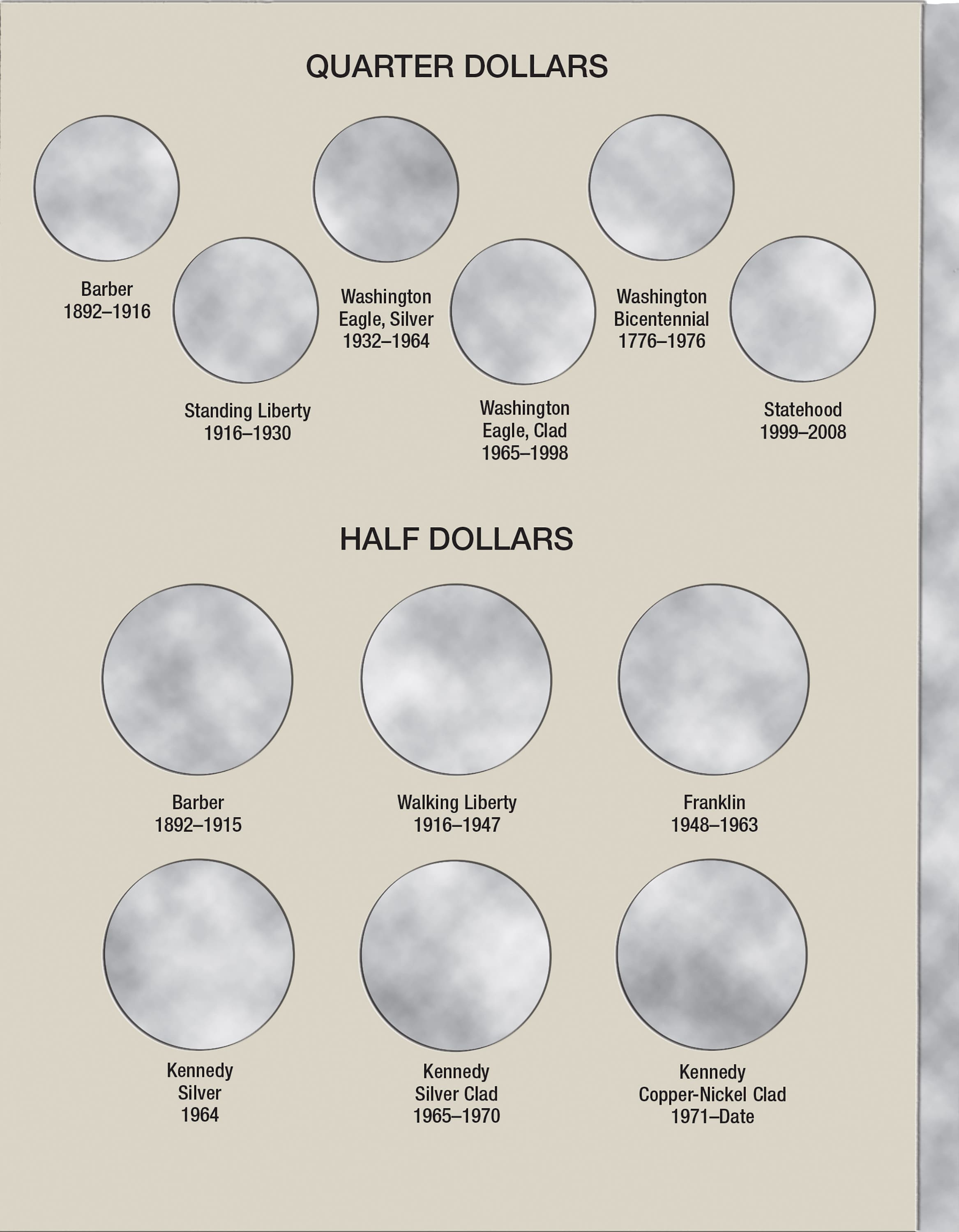 H.E. Harris® Coin Folder – U.S. 20th Century Type Collection